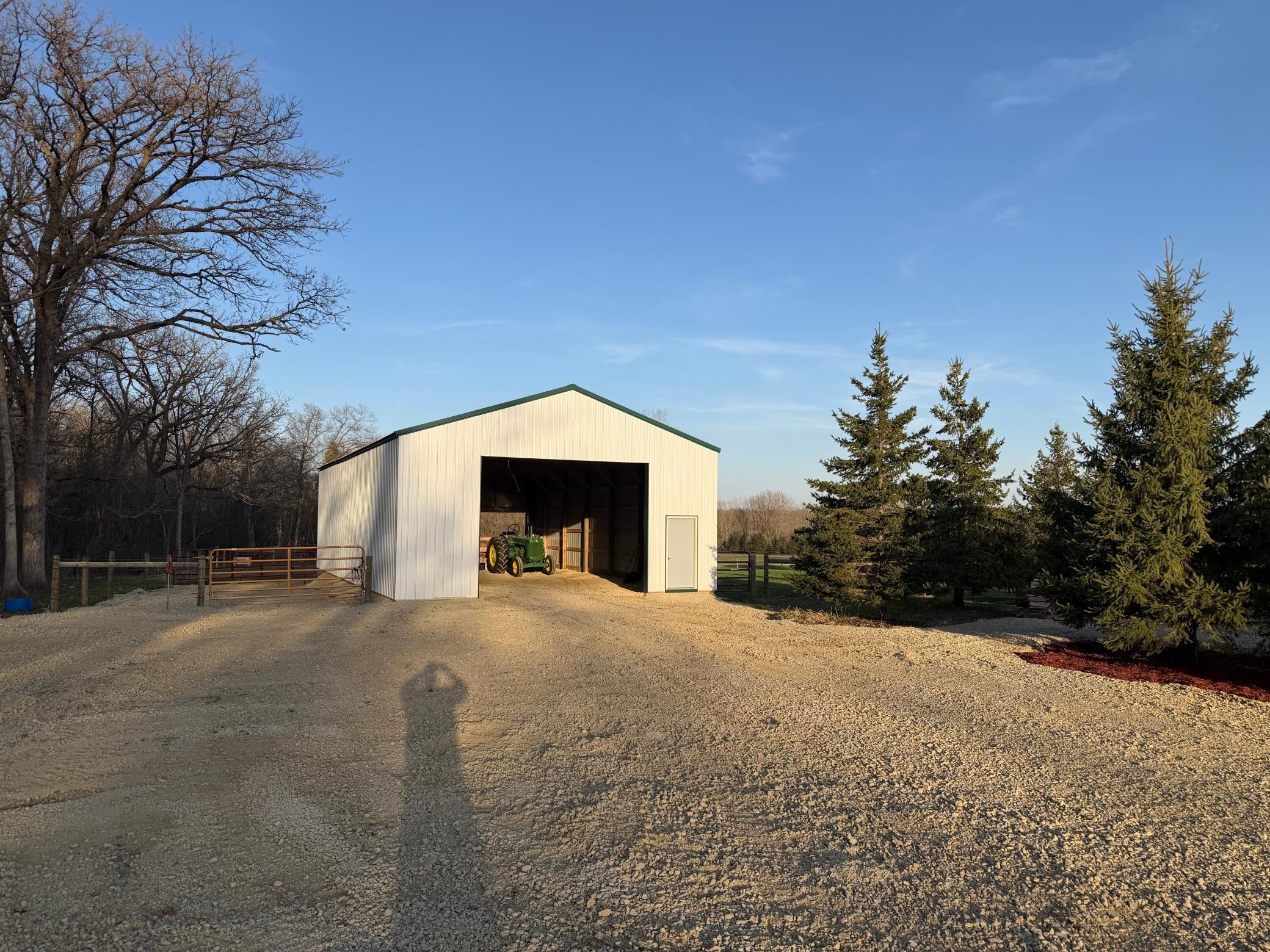 Pole shed/horse barn added in 2026