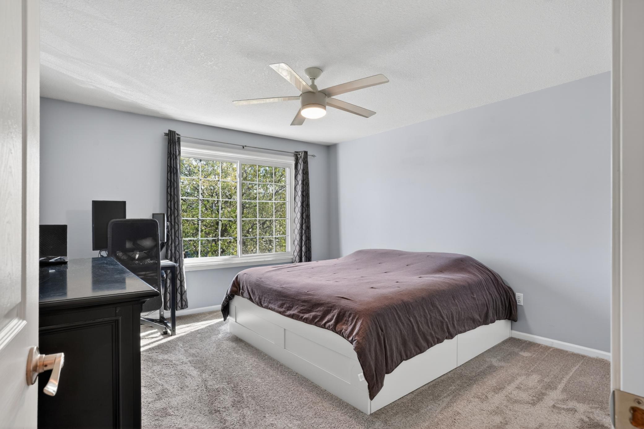 Upper level primary bedroom
