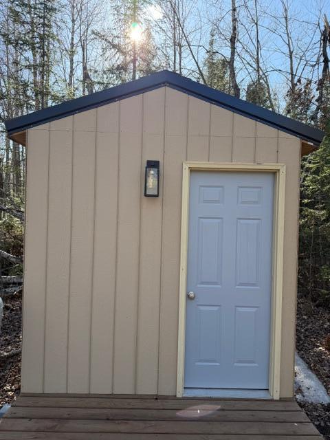 Large outhouse