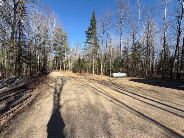 Smooth, level driveway