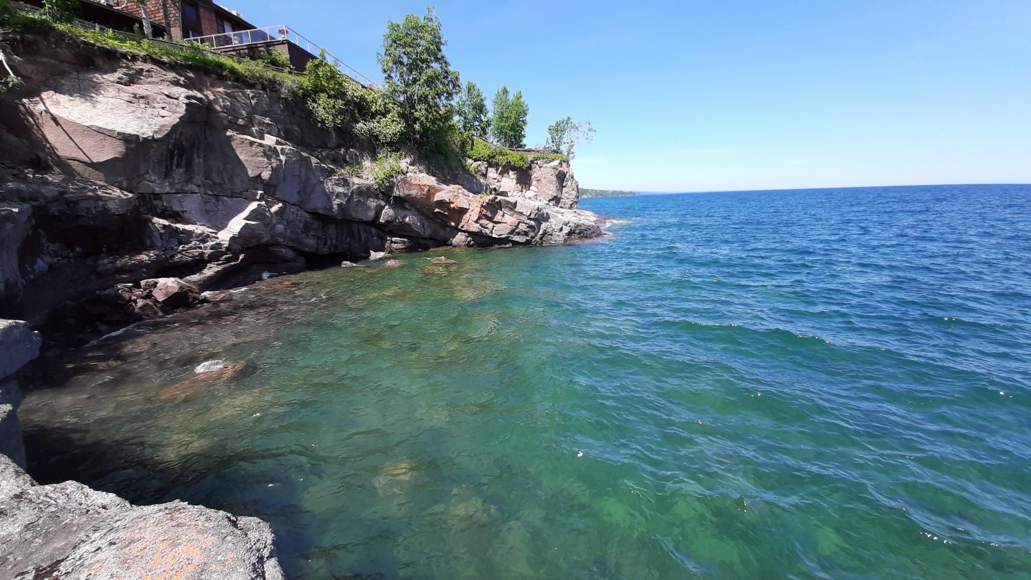 Lake access steps from the unit