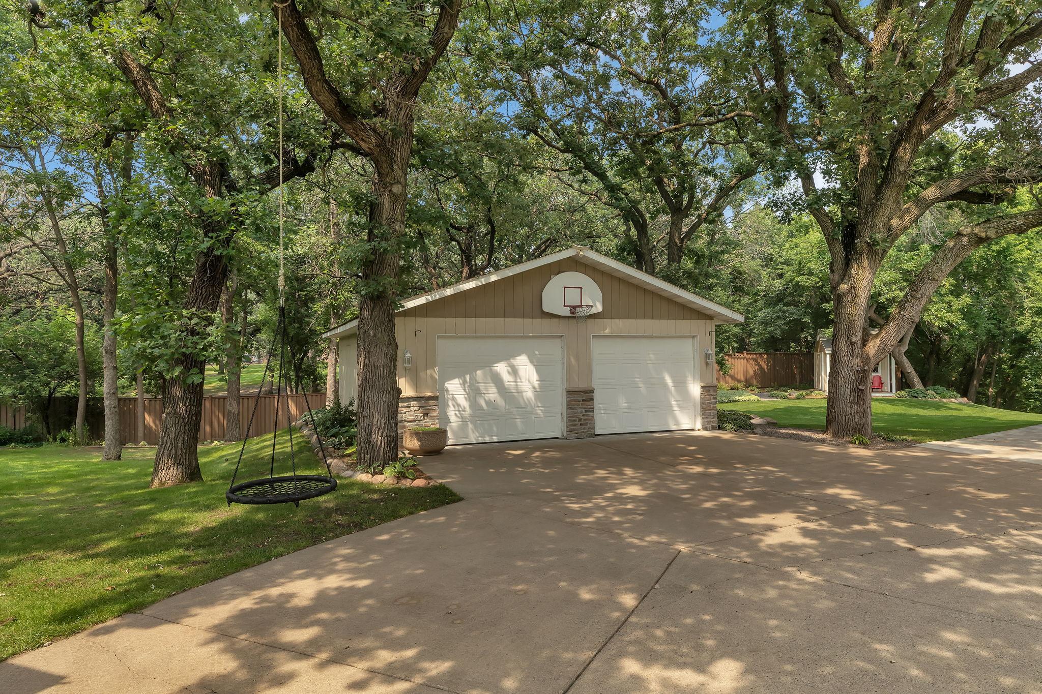 Two Car 30x24 Detached Garage For Additional Parking And All Of Your Extra Storage!