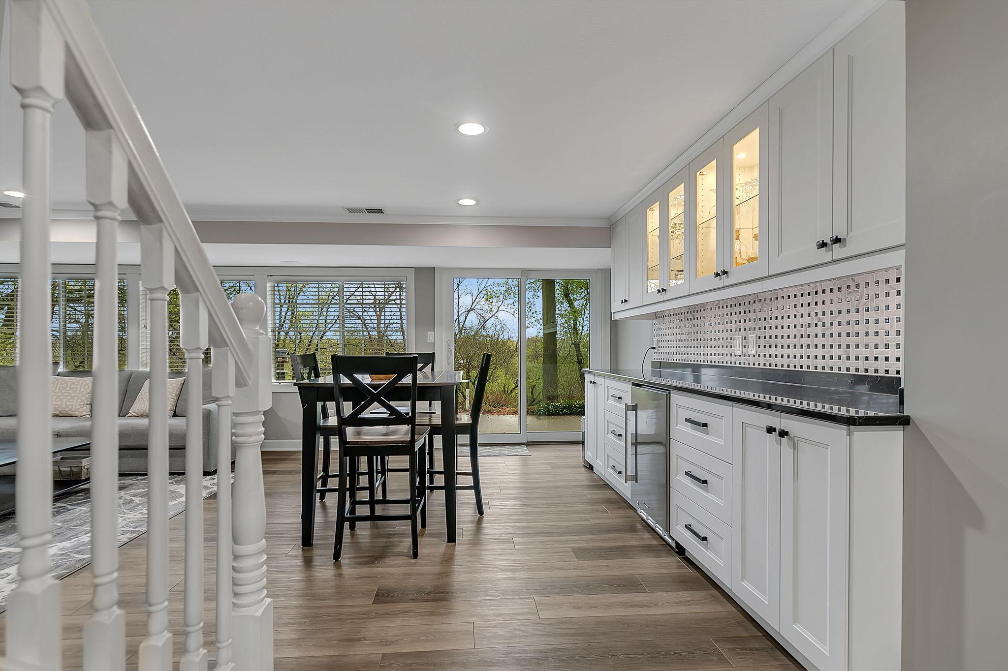 The Home With The Views That Go On And On! Imagine Enjoying This Freshly Updated Lower Level Living Area That Steps Out Into The Backyard With Endless Views And Winks Of The Mississippi!