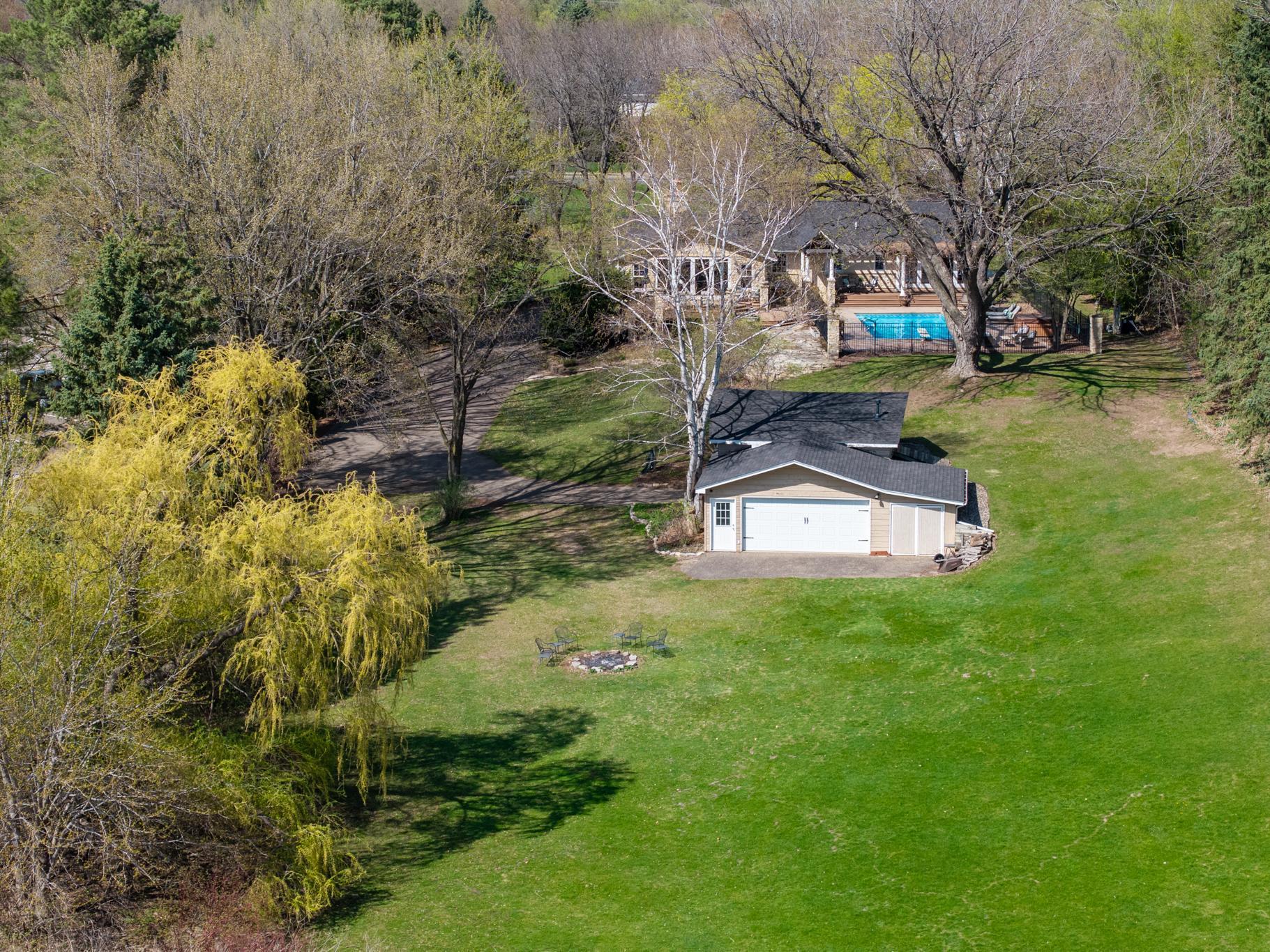 Additional triple car garage