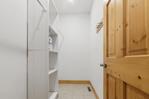 Laundry closet