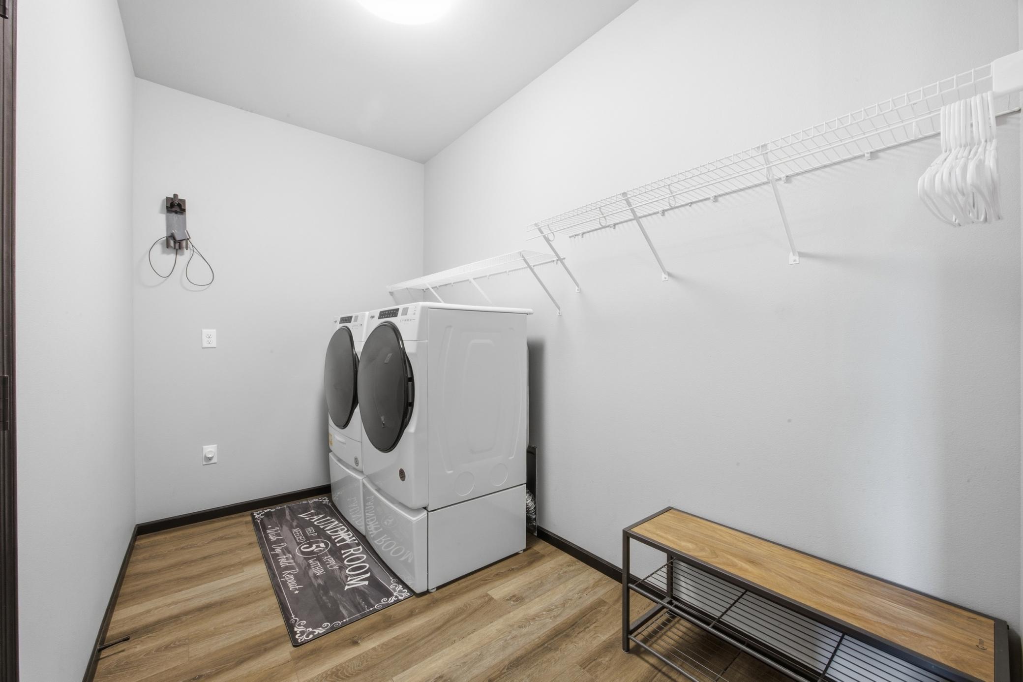 Main Level Laundry Room - Washer & Dryer Included