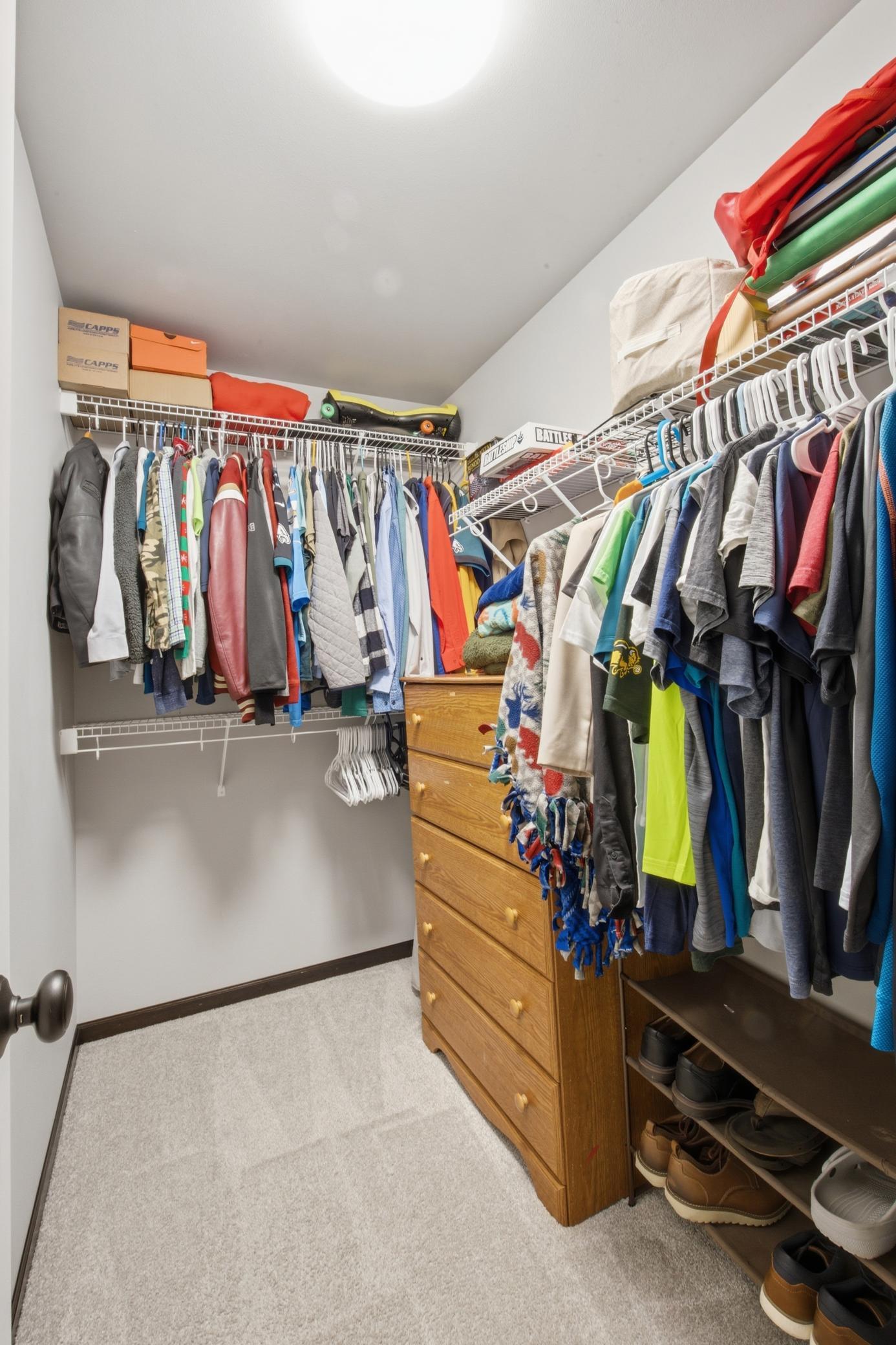 Bedroom 3 Walk-In Closet