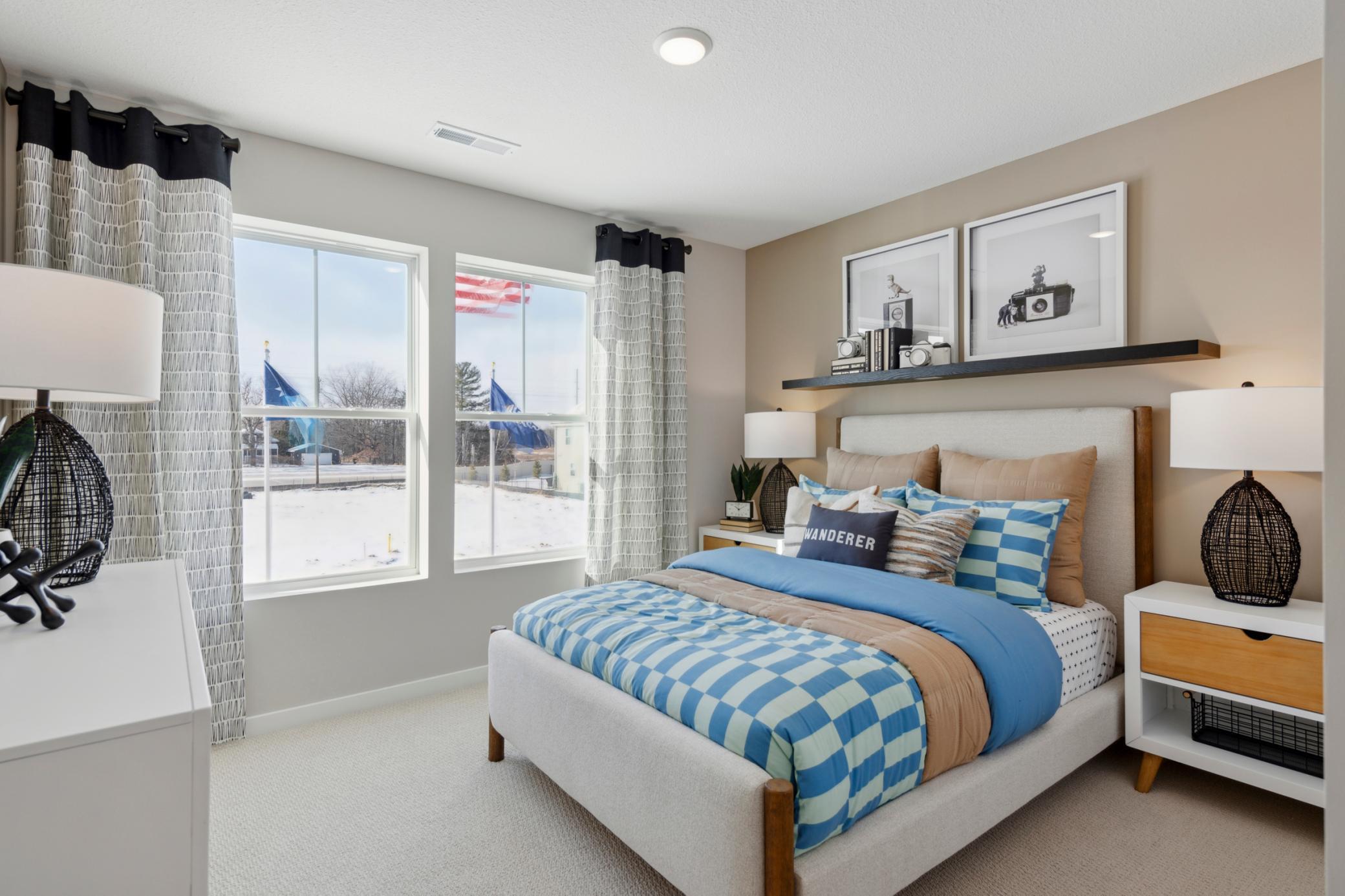 Thoughtfully proportioned layout provides plenty of space for a bed, nightstands, and a dresser, while maintaining an open, uncluttered feel..jpg