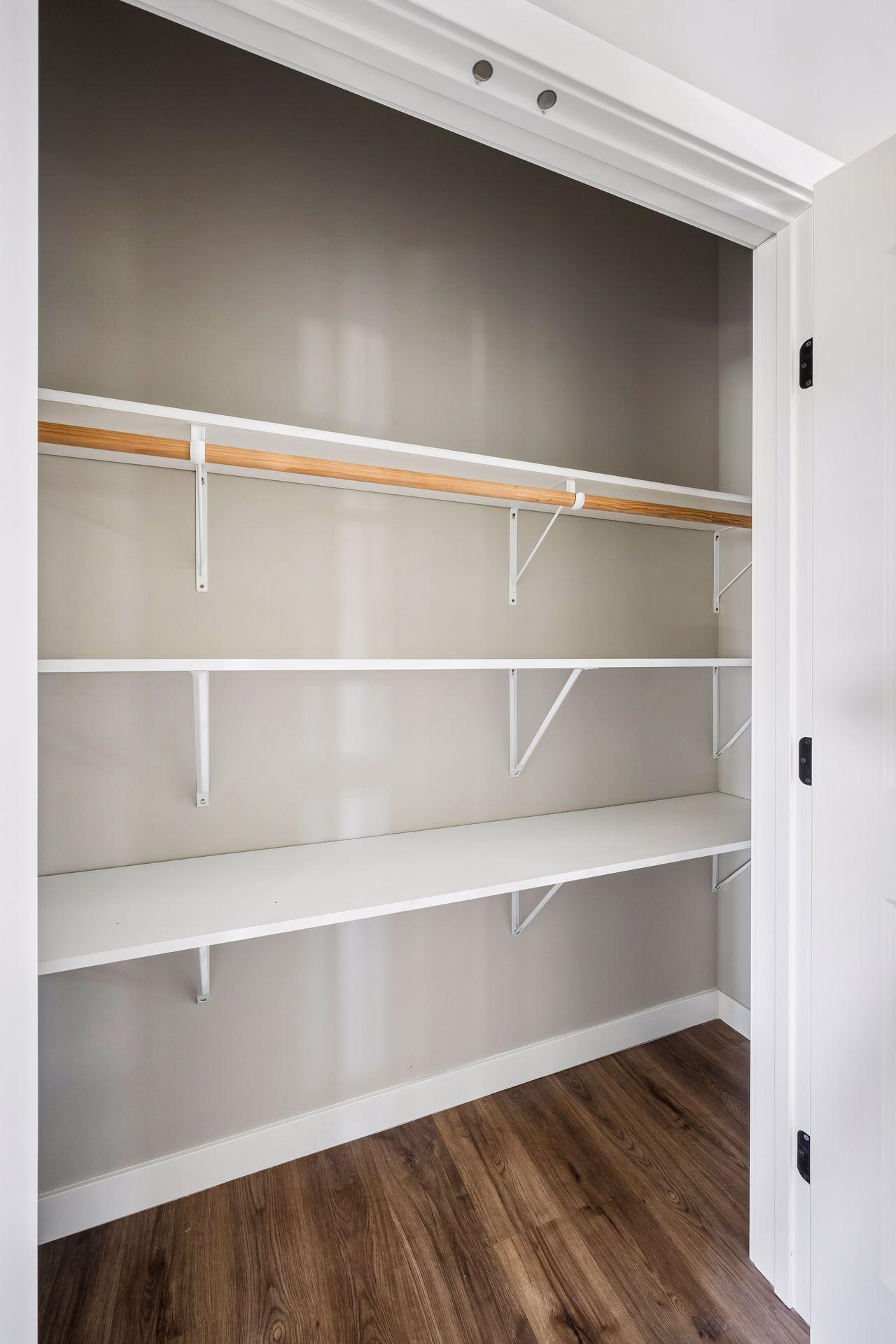 Lots of space for storage.