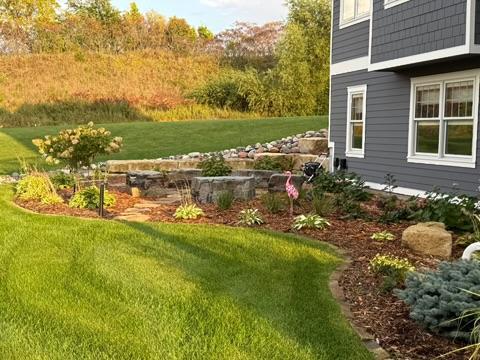 Beautiful landscaping