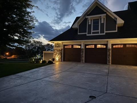 Newer driveway