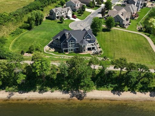 Large lot on the shore of Lake Waconia