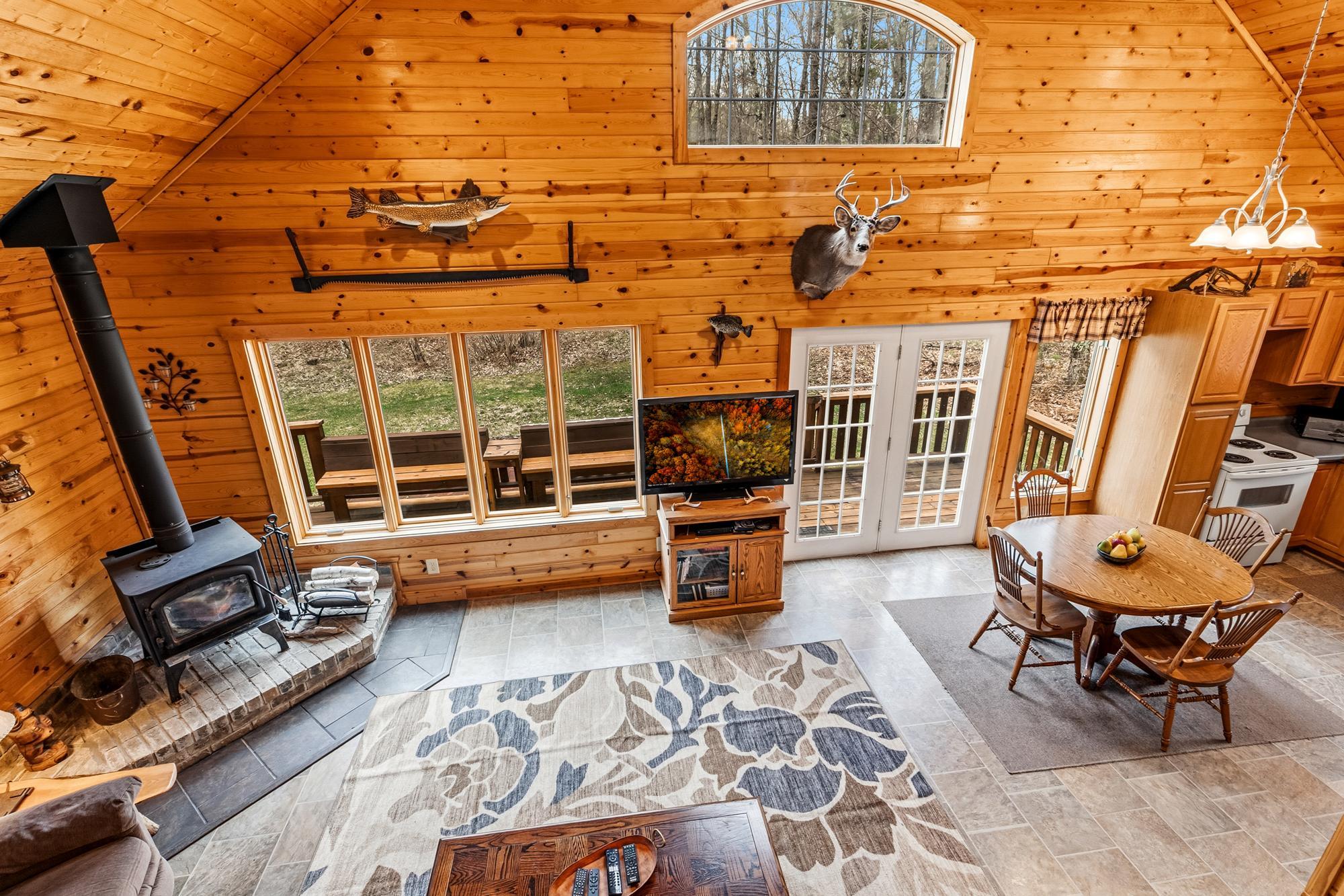 Your view from the loft space.