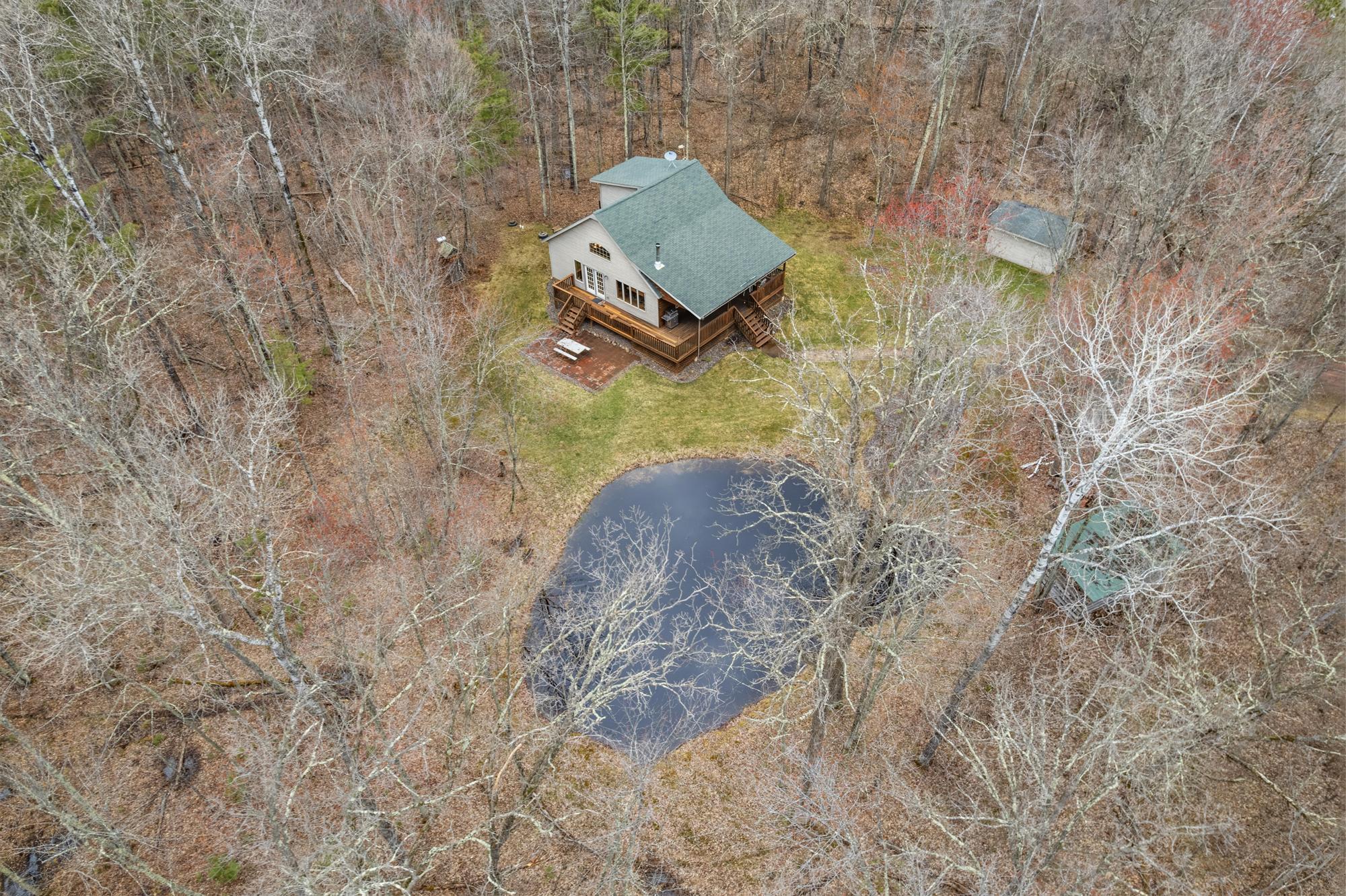 Plenty of space for you to add a garage or pole building.