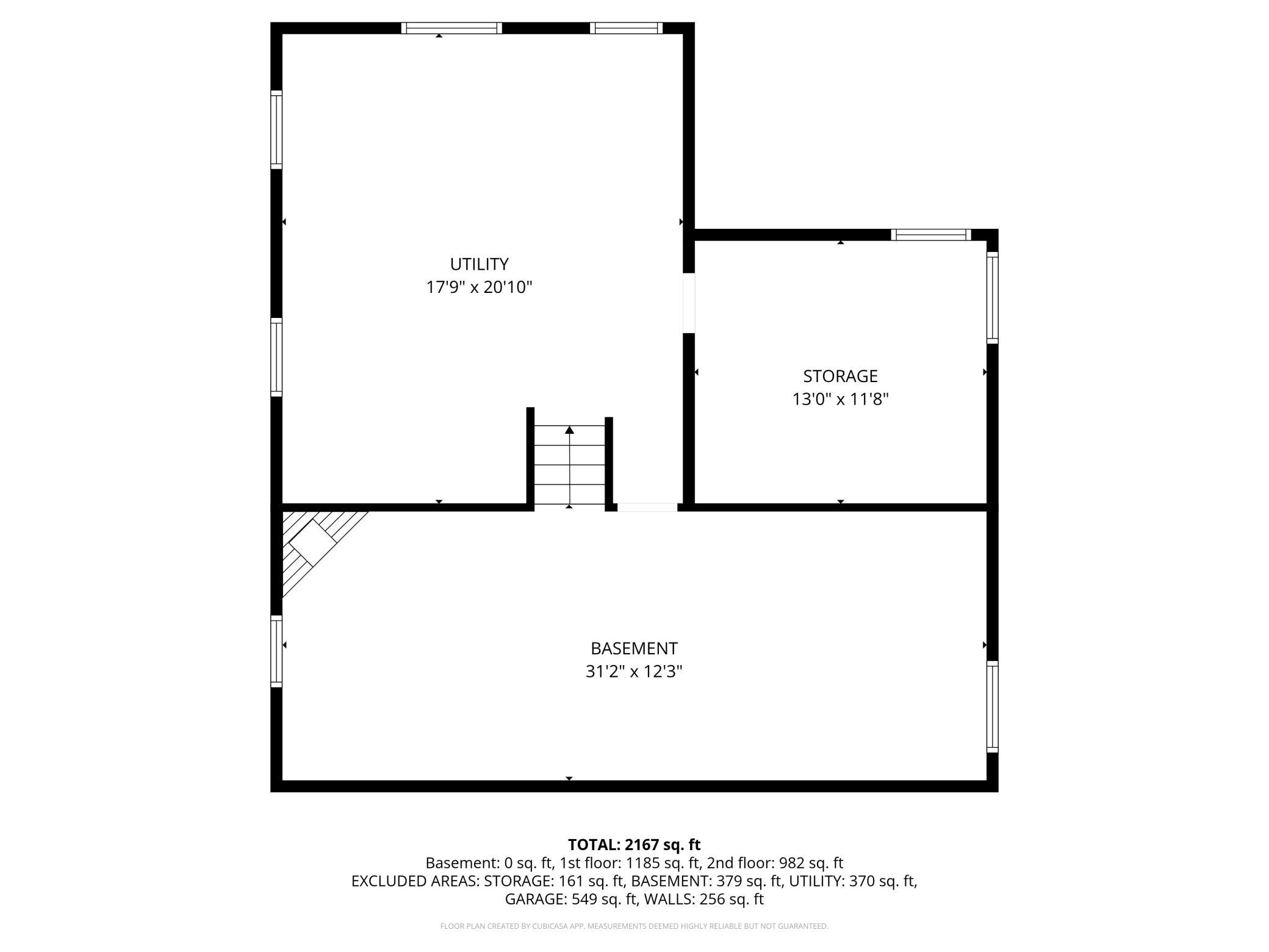 Basement floorplan