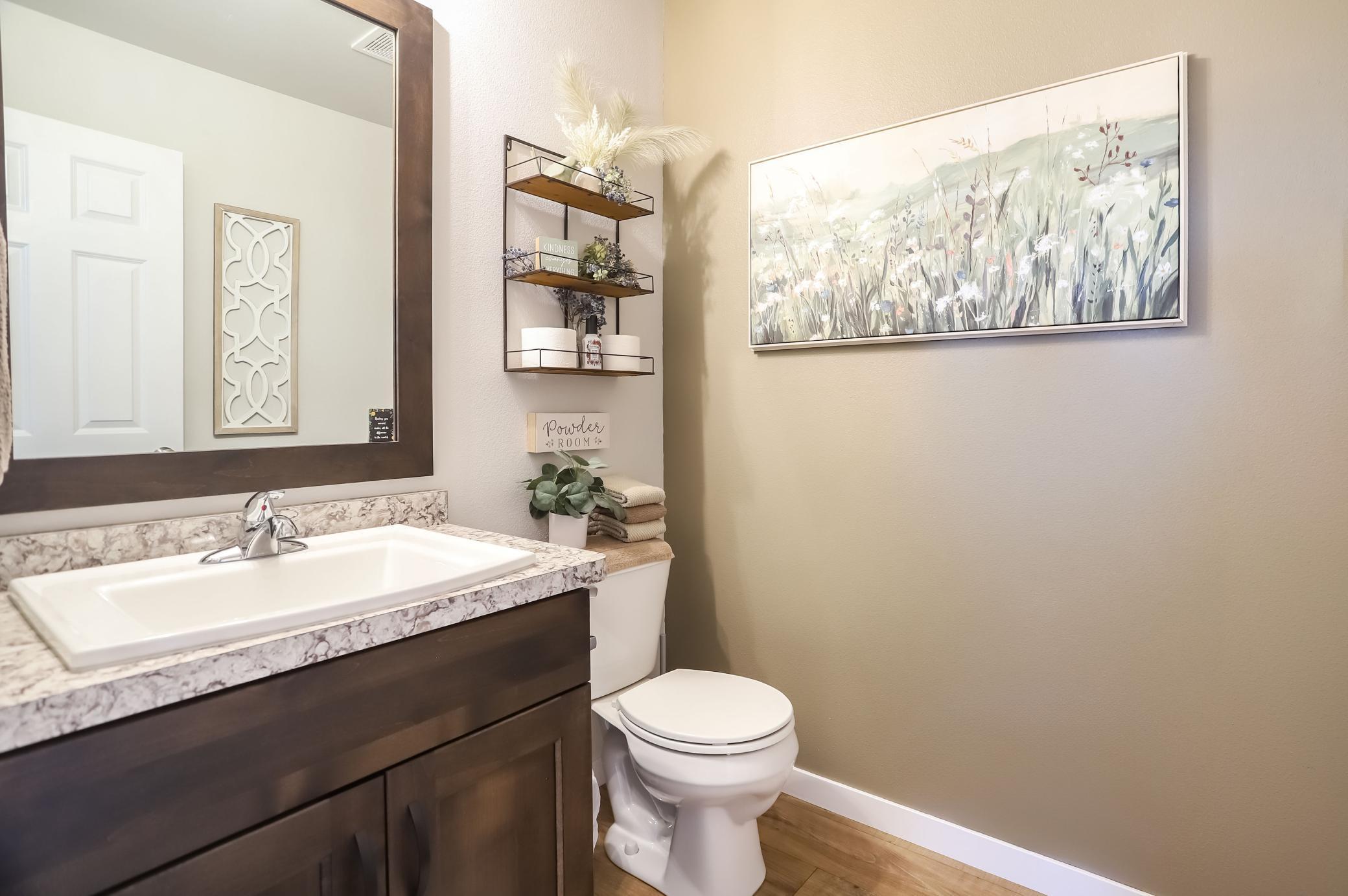 Half Bath Upper Level