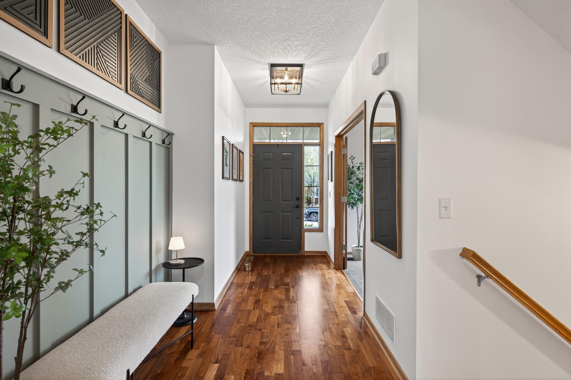 Inviting entry