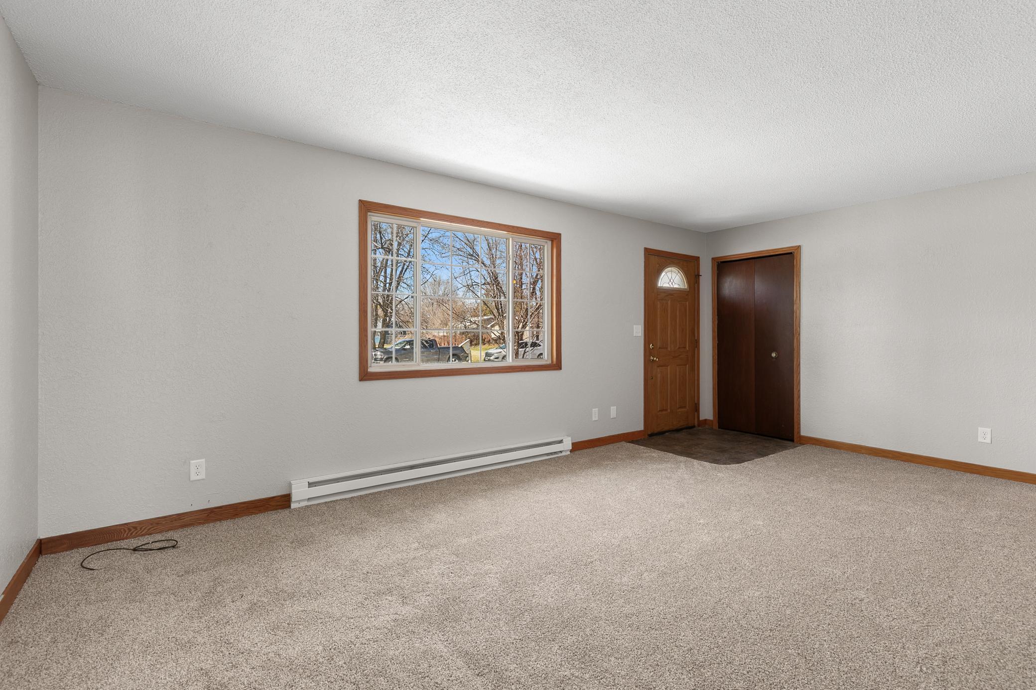 Living Room and front entry