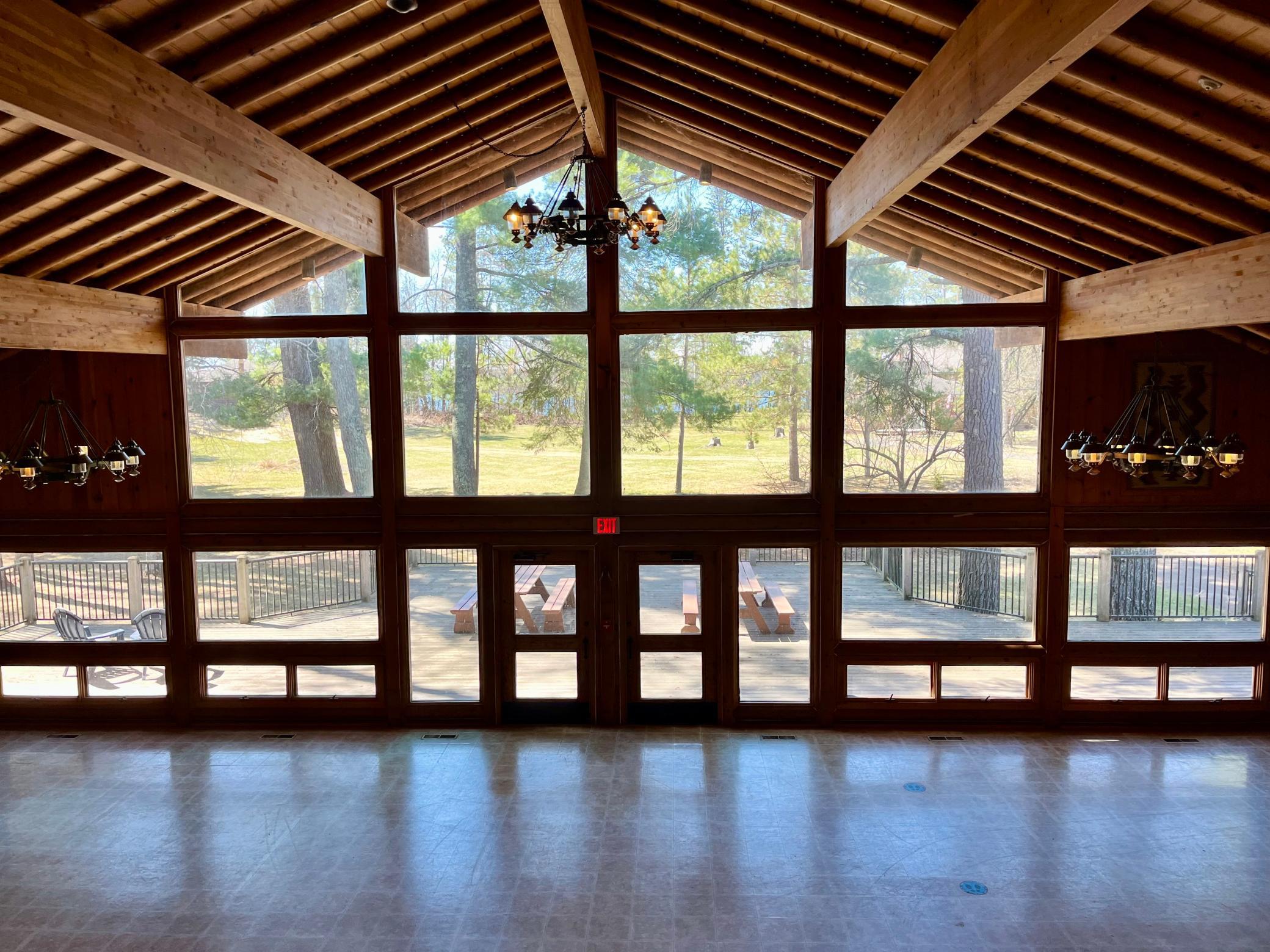 expansive vaulted GREAT room