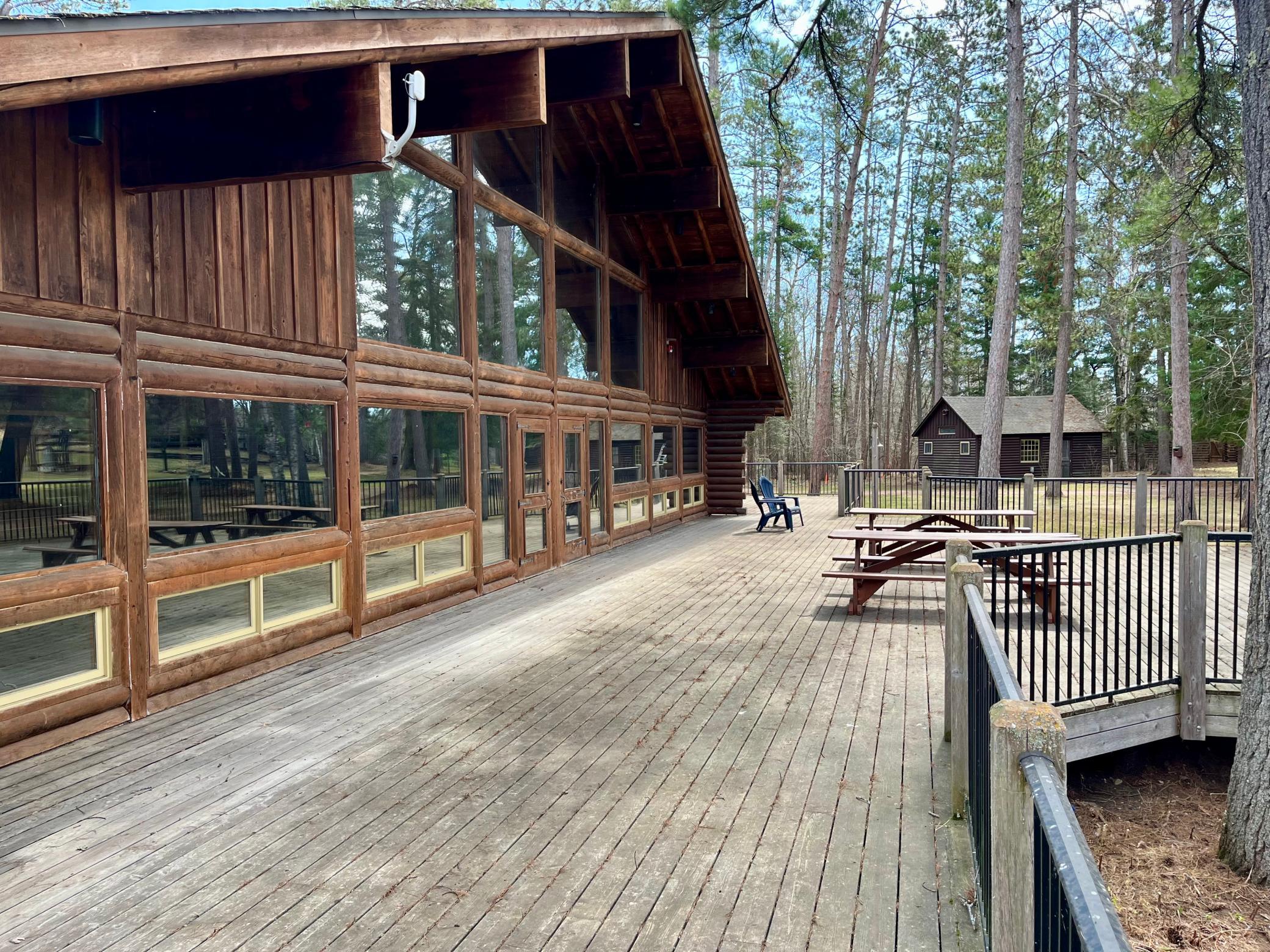 Expansive deck ready for your entertaining and relaxing