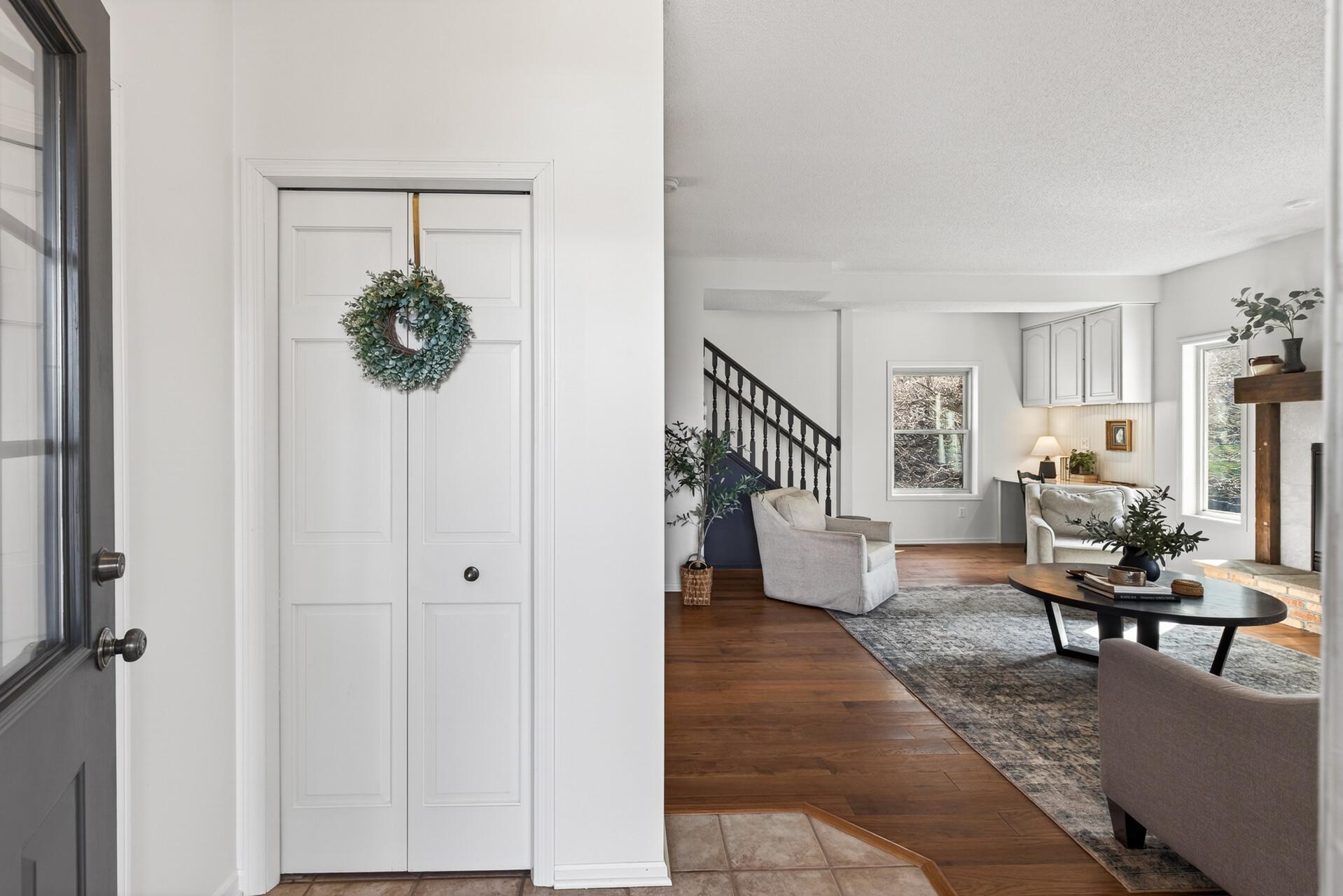 Front Entrance to Living Room