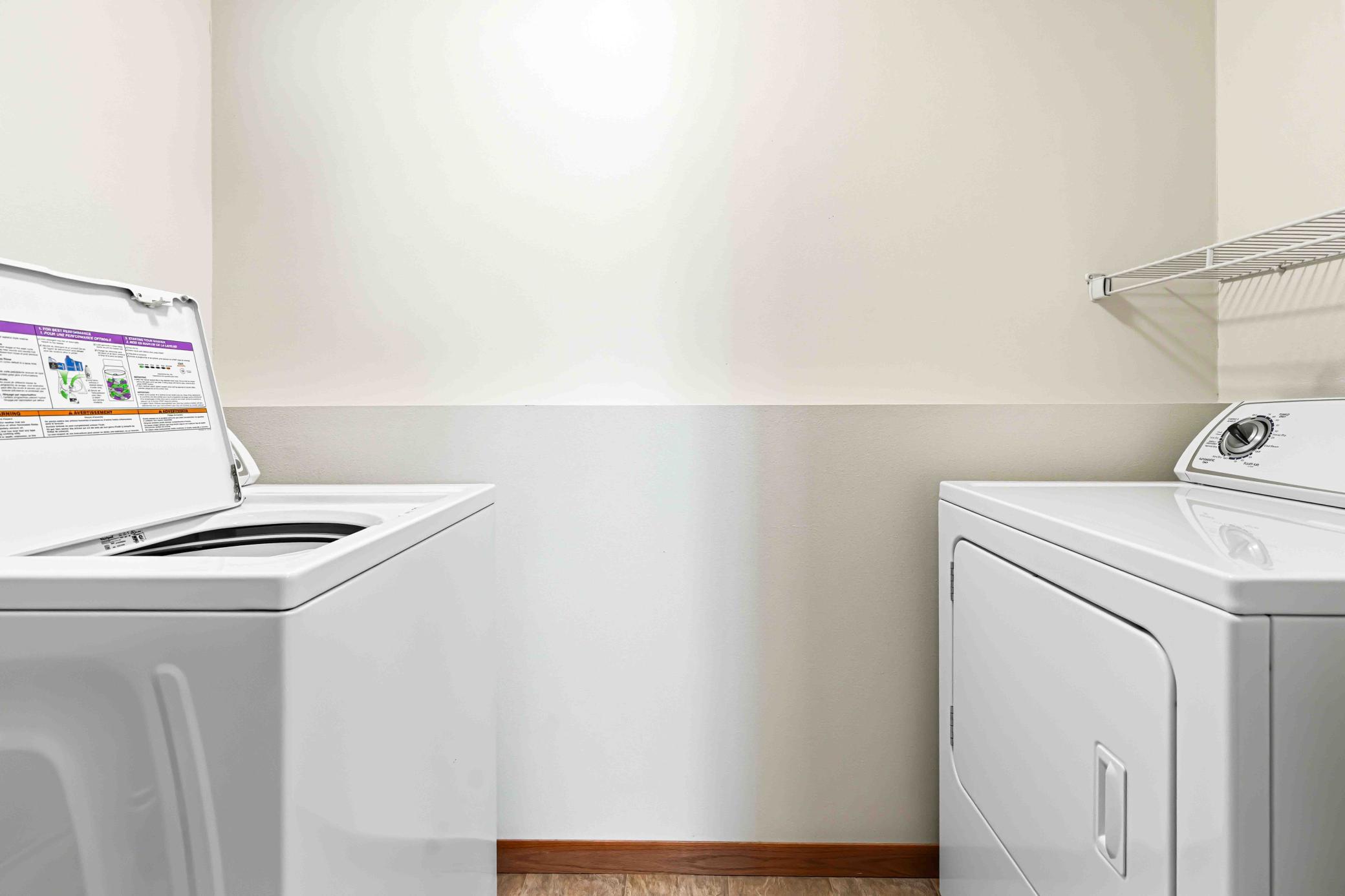 Washer & Dryer Included