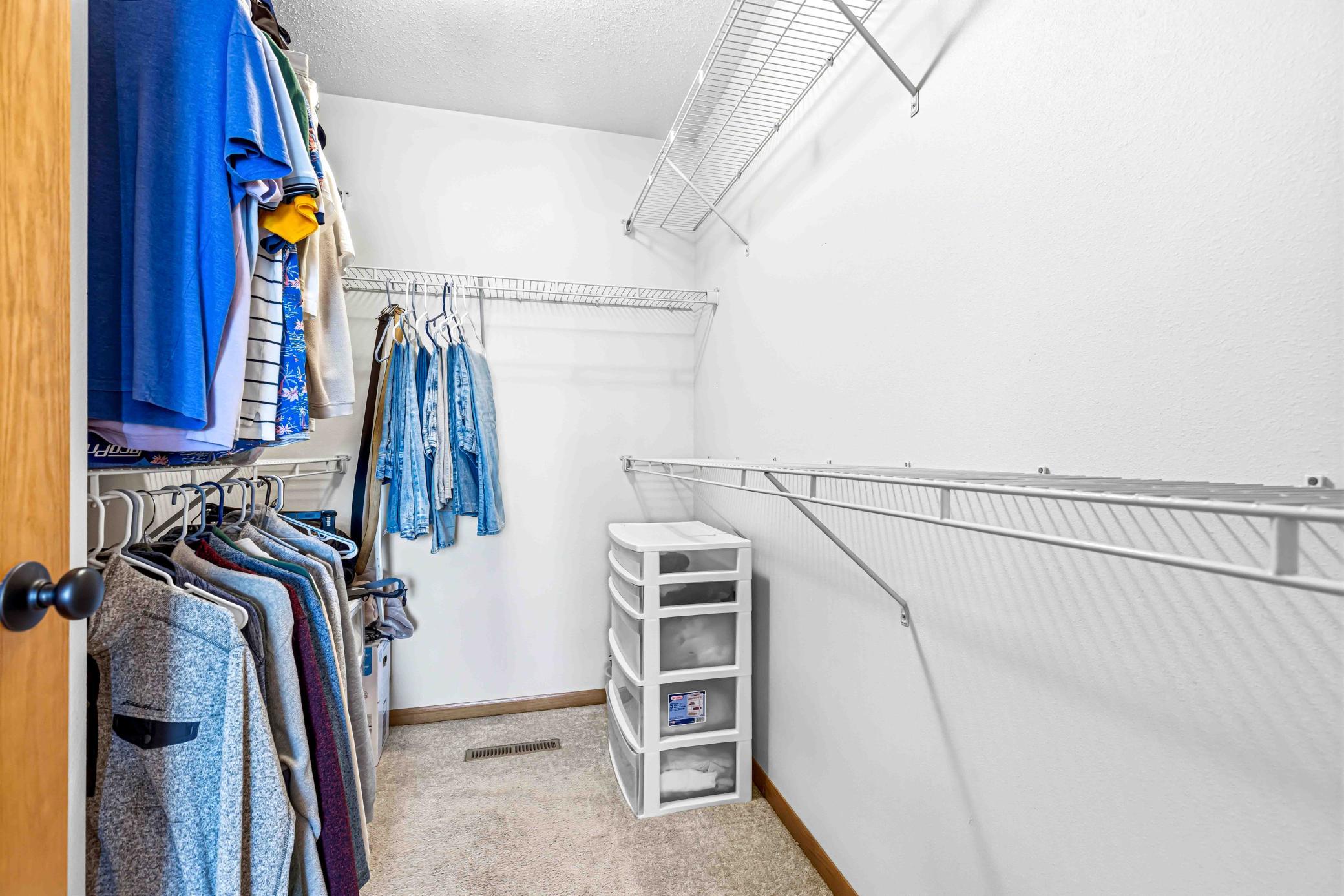 Large Primary Bedroom Closet