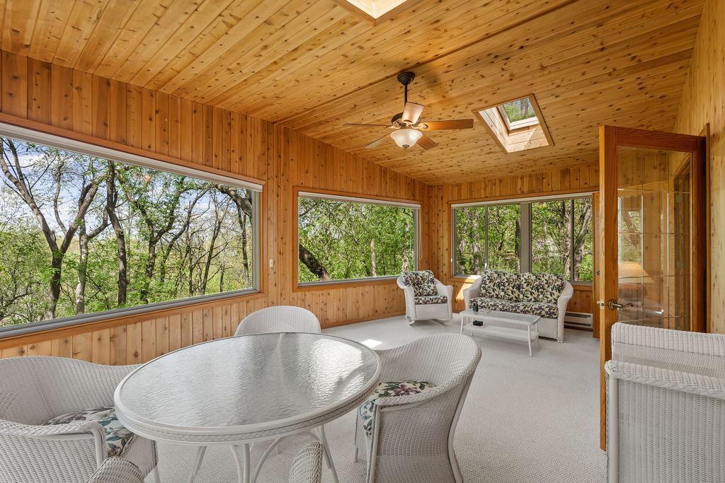 Beautiful finished sun porch