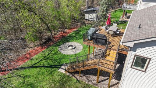 Private and wooded backyard!