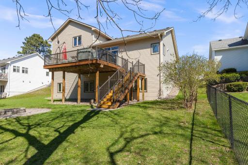 20 x 15 foot deck (erected in 2018)!