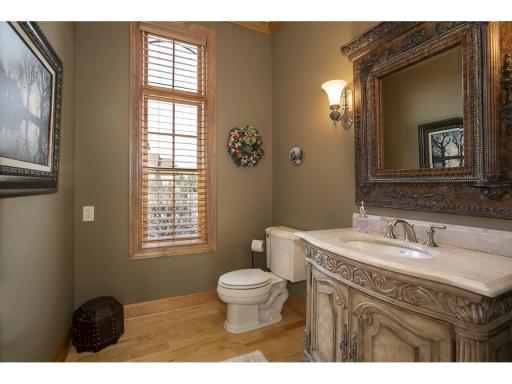 Main floor half bath