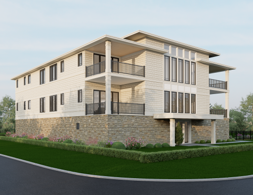 The Falls in Highland Park features four units with over 2,000 square feet per unit. These are renderings of the home, finishes can be changed.