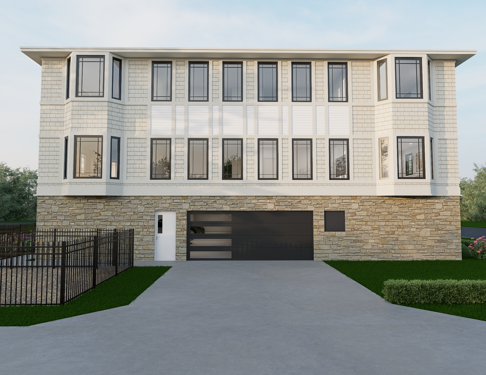 These are renderings of the home, finishes can be changed.