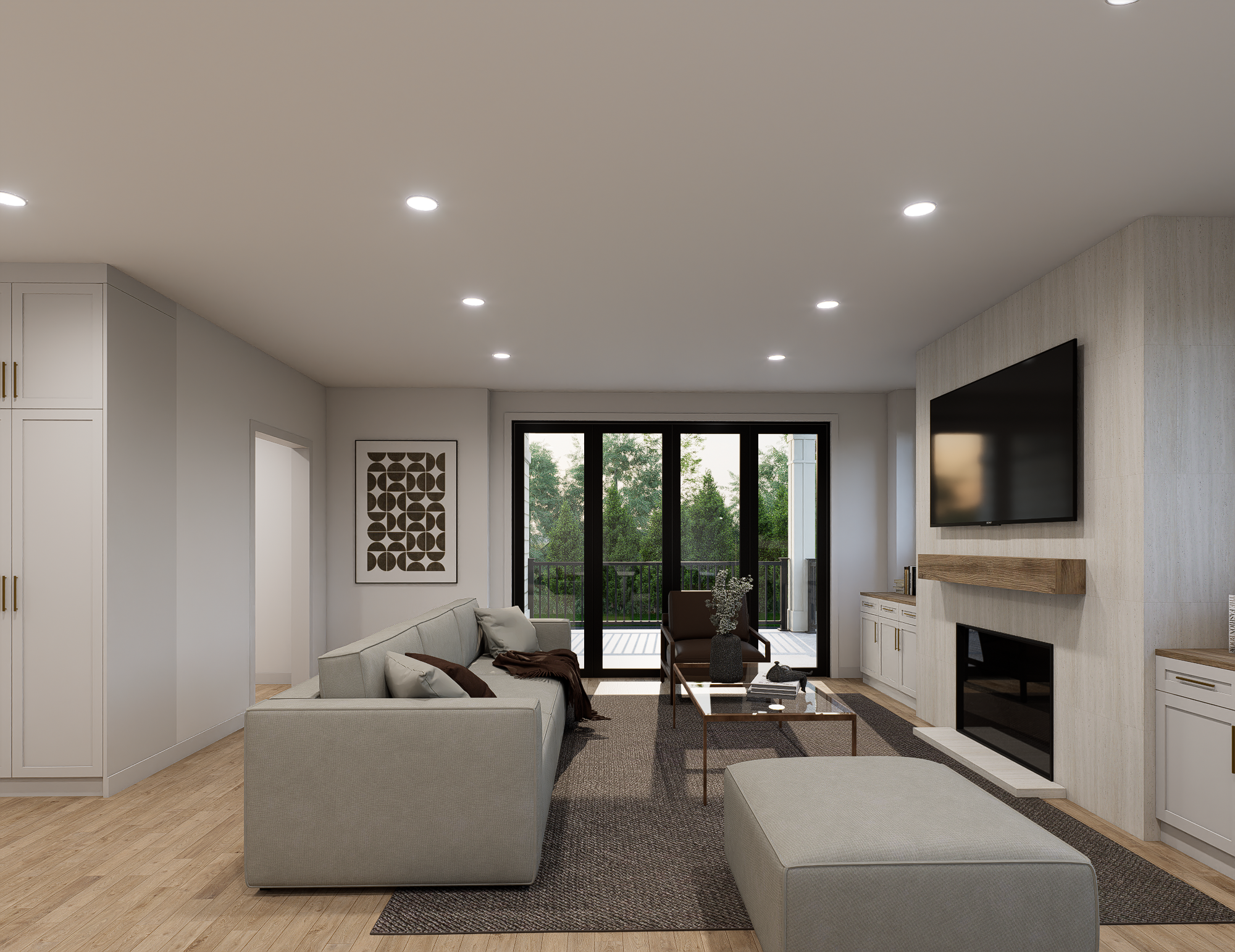 These are renderings of the home, finishes can be changed.