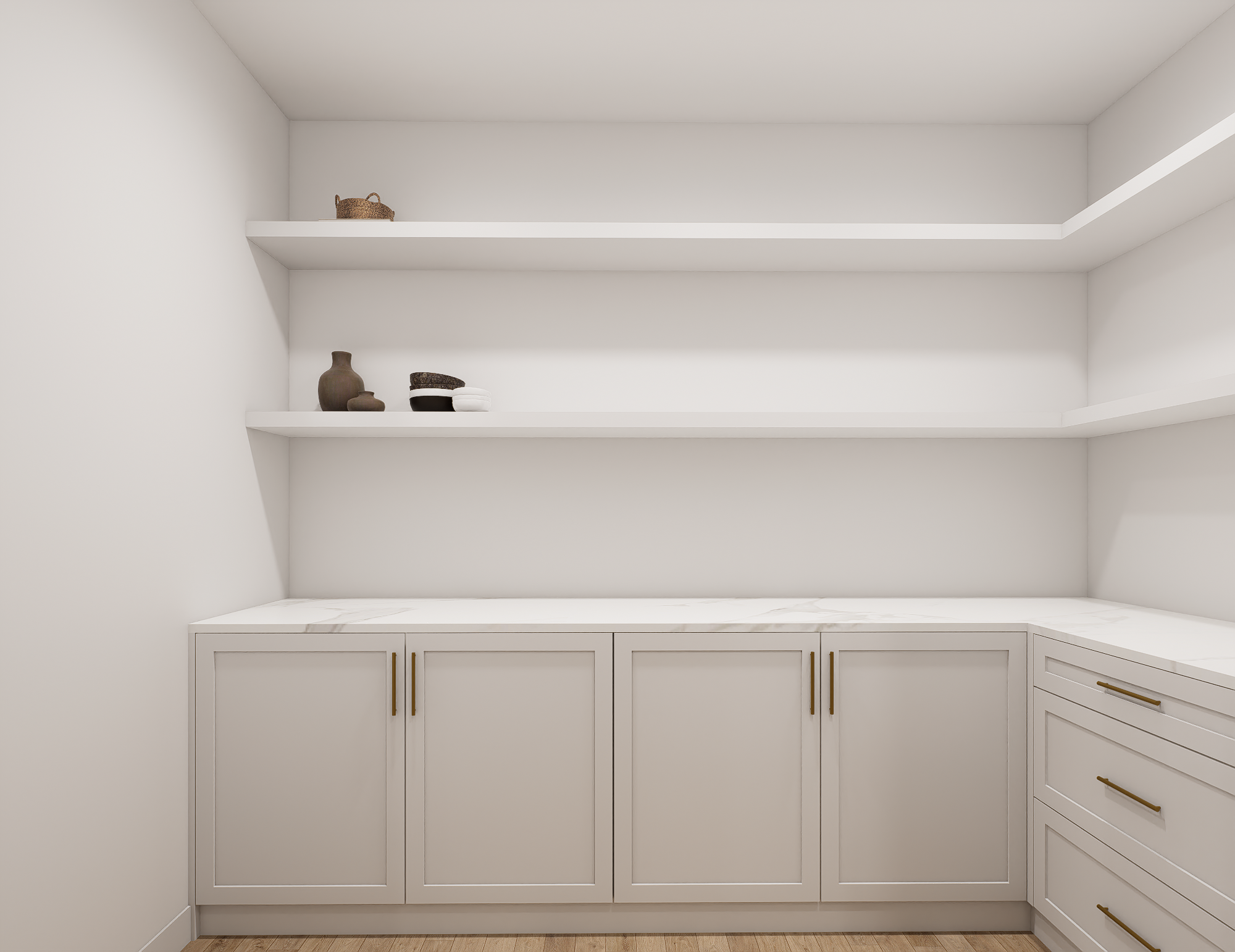 These are renderings of the home, finishes can be changed.