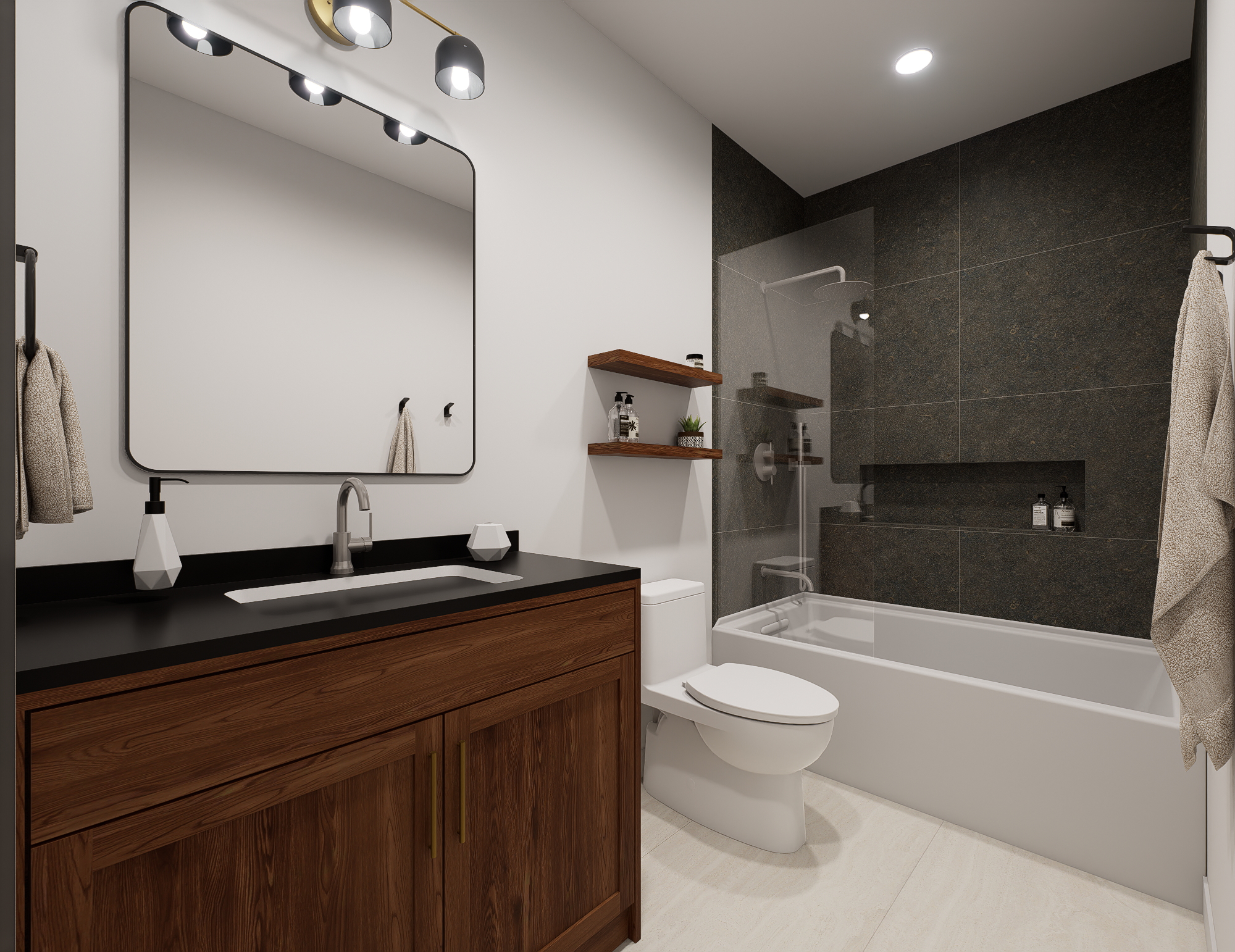 These are renderings of the home, finishes can be changed.