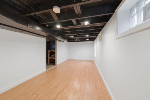 Lower level, this was used as a private primary bedroom before current sellers.