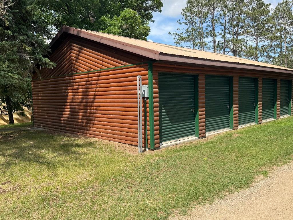 Each unit has a separate storage unit.
