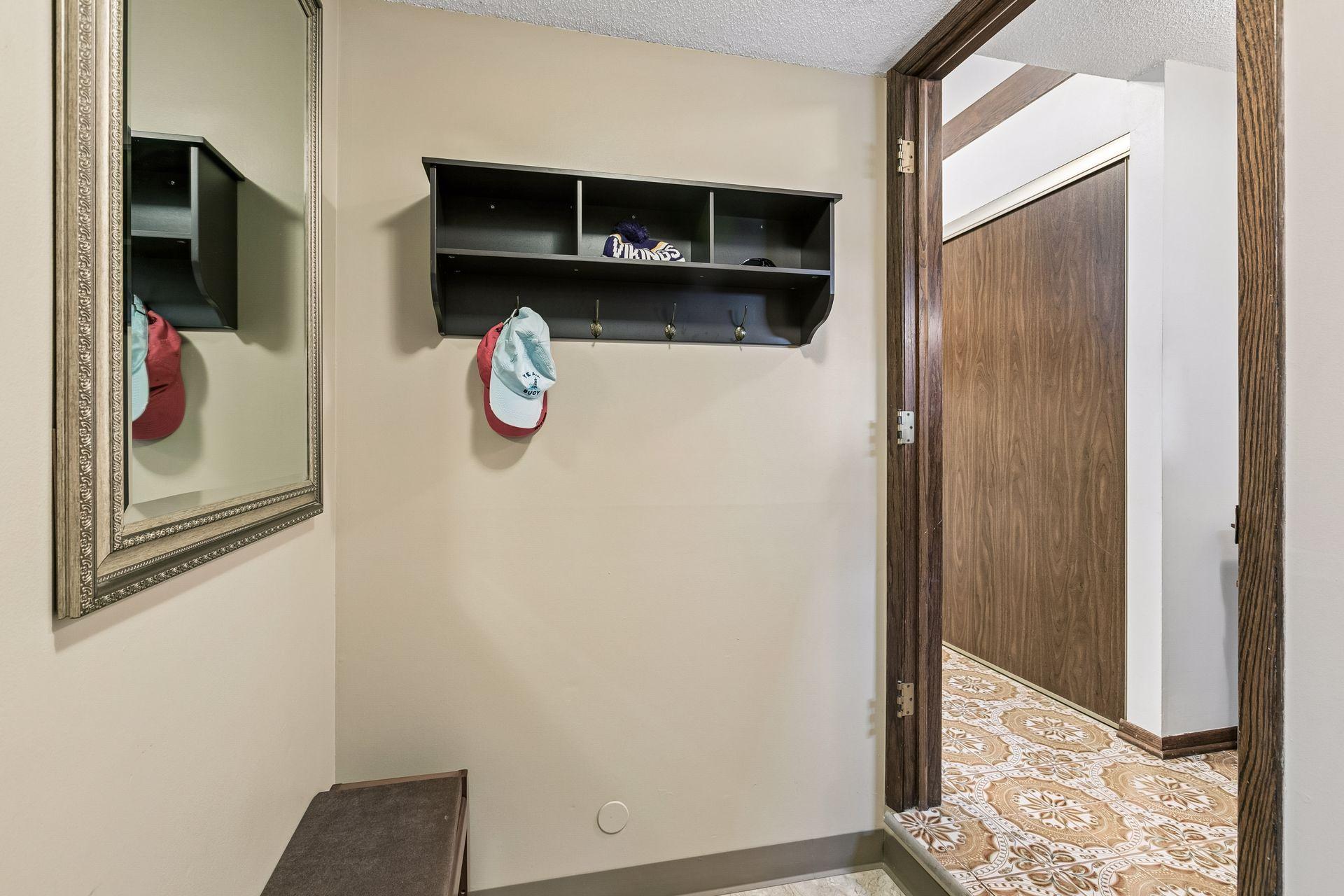 There is even a mudroom here!