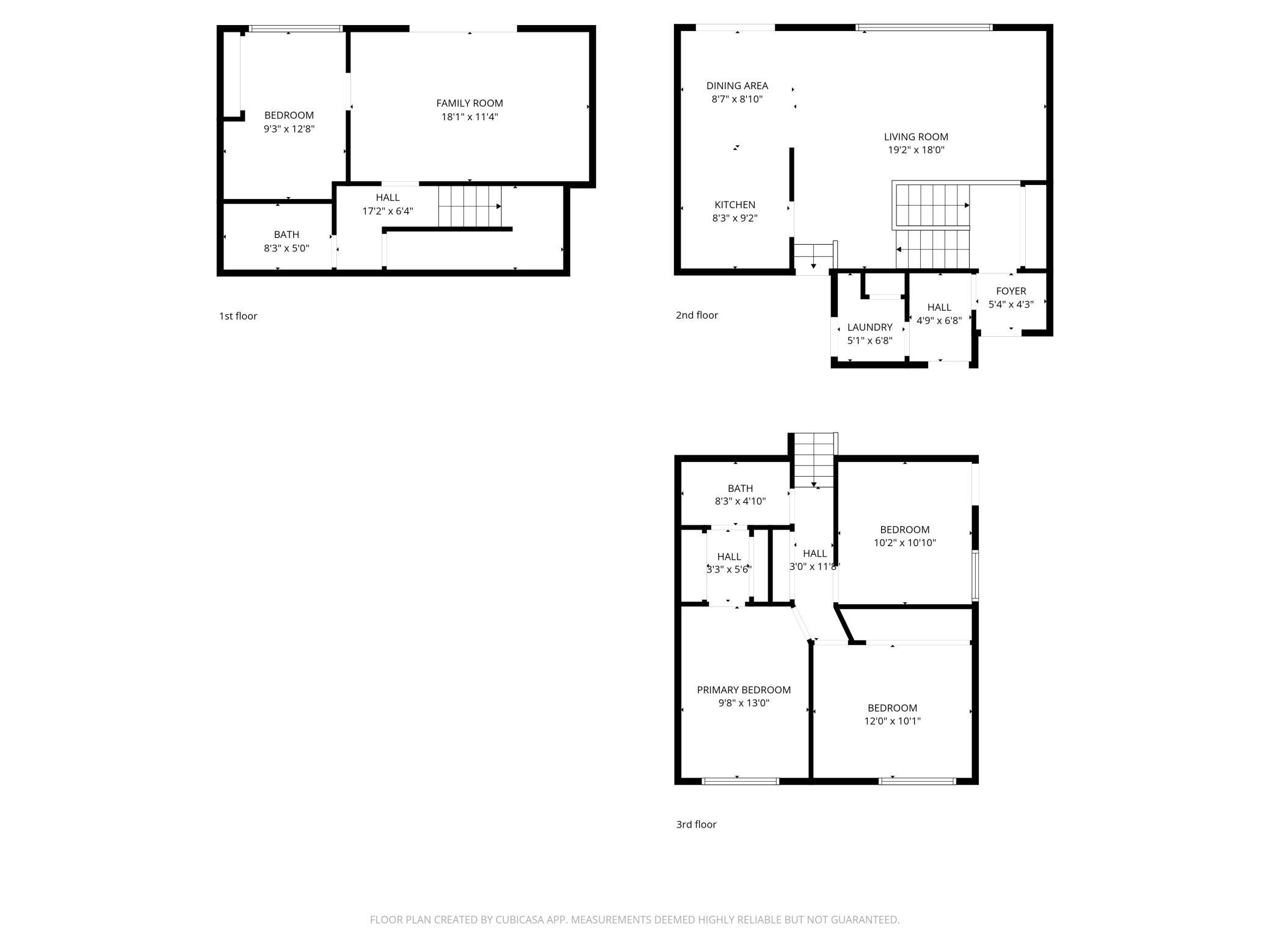 All floors floorplan.