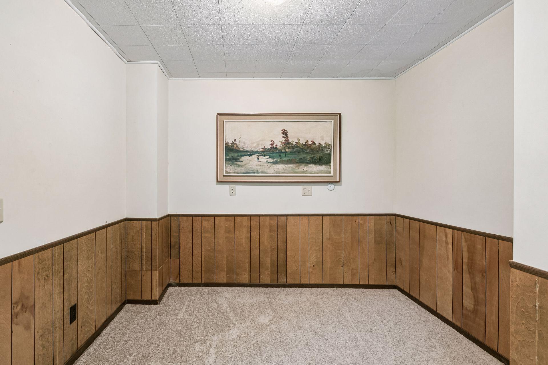 It is a perfect spot for guests, or an office.