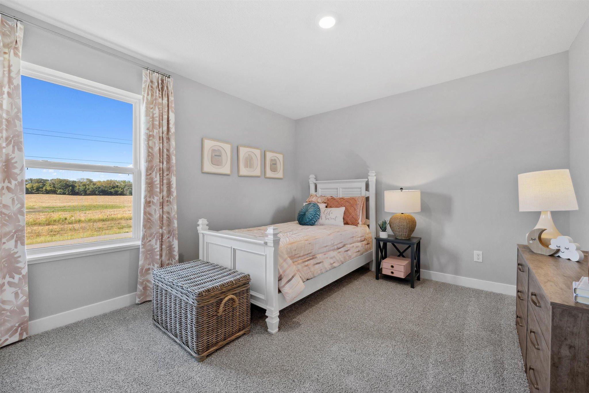 Bedroom #4 *Photo is of a past model home, finishes, selections, layout to vary.