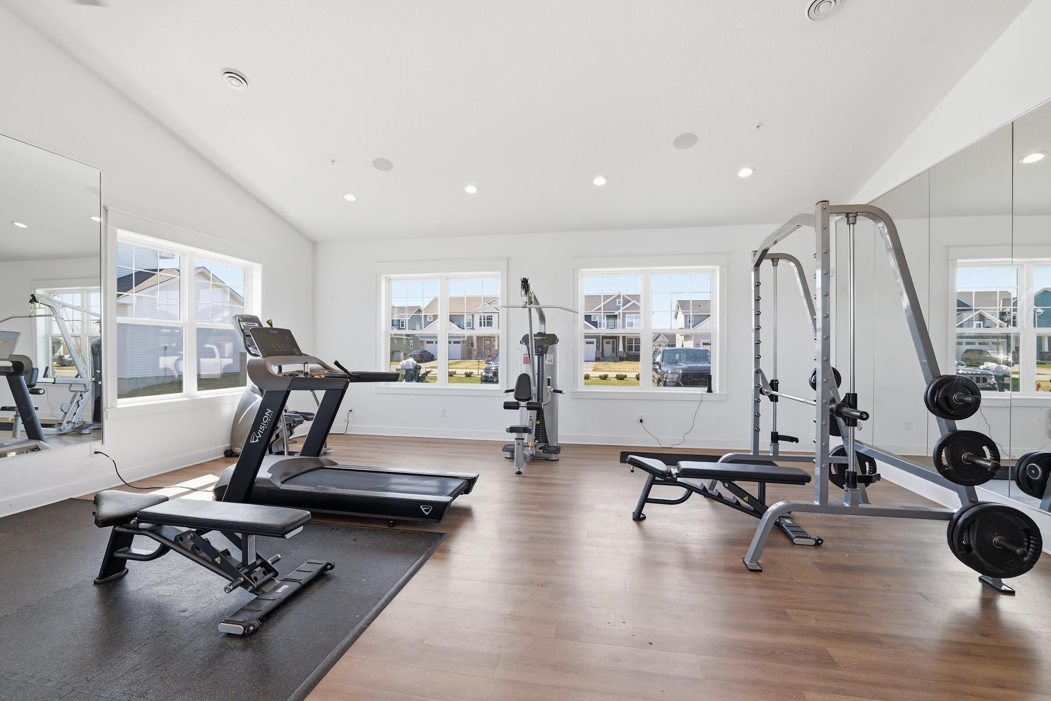 Shared Workout Facility