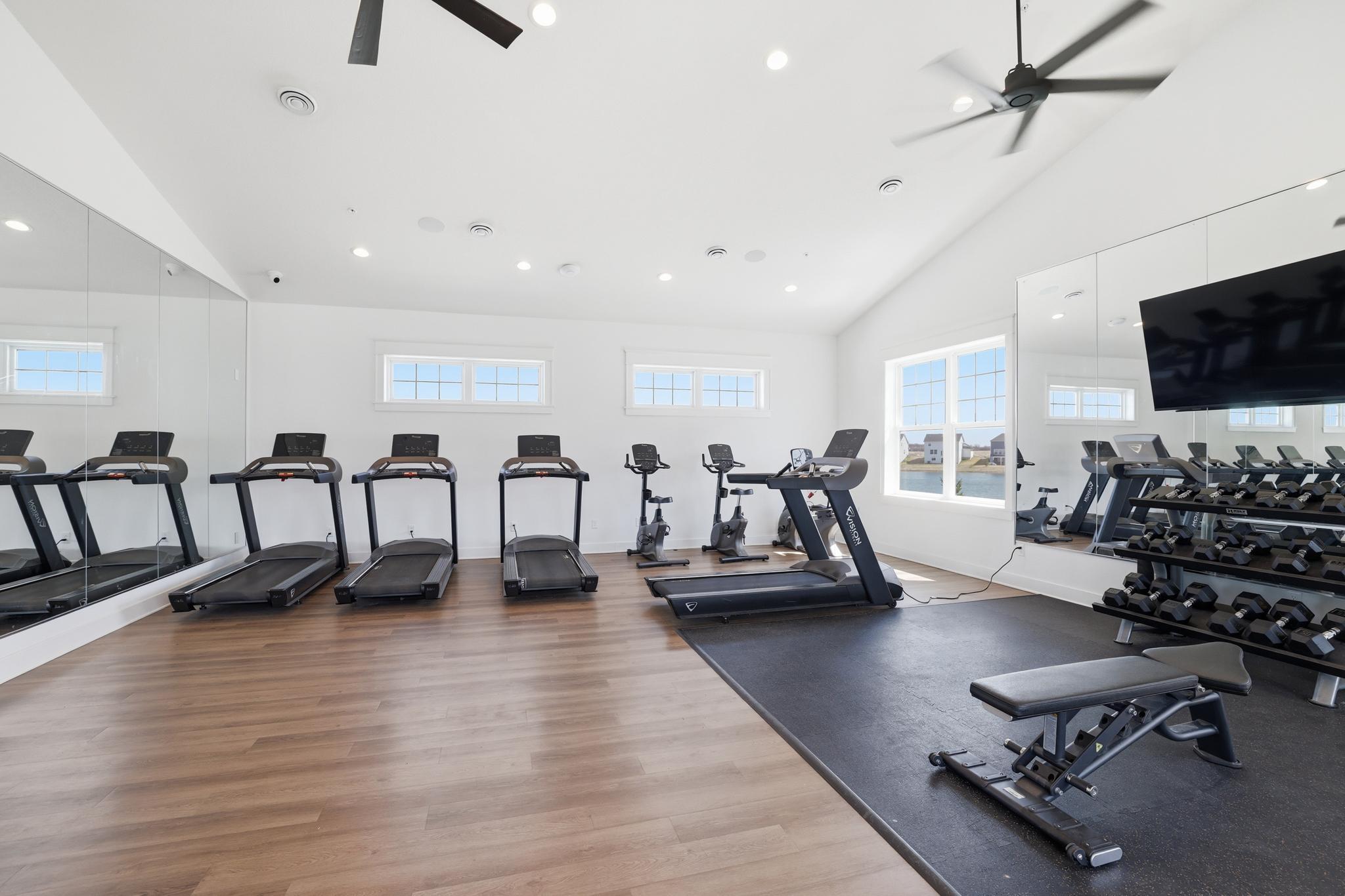 Shared Workout Facility