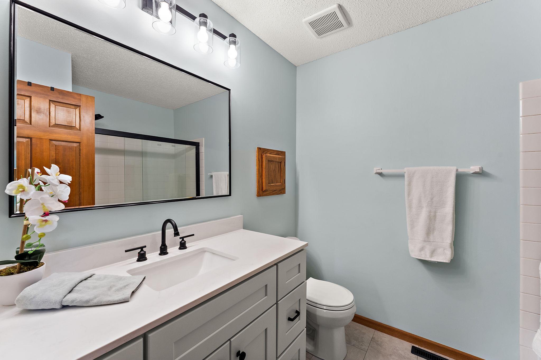 New Upper Full Bath