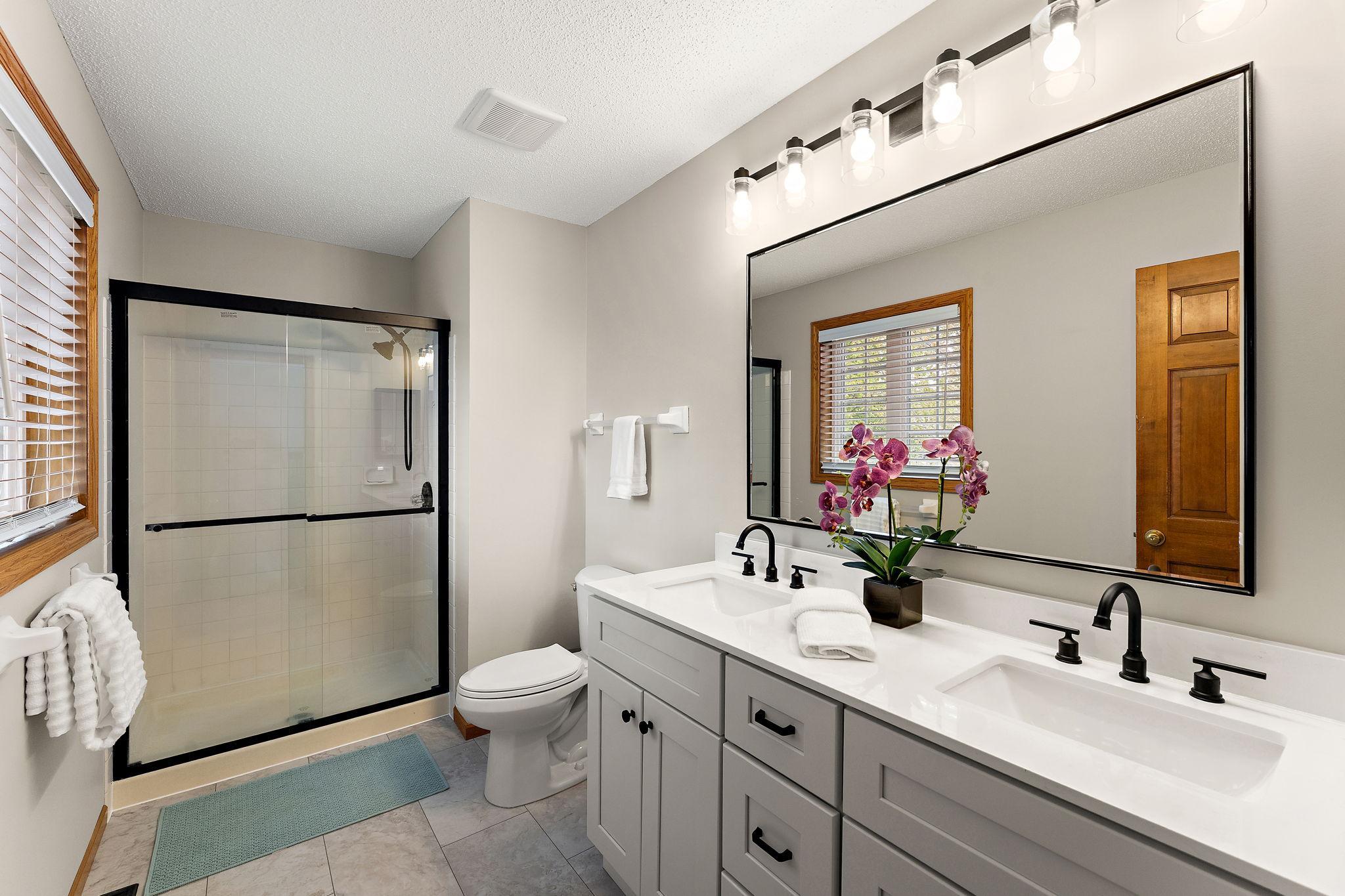 Grand New Remodeled Owner's Bath