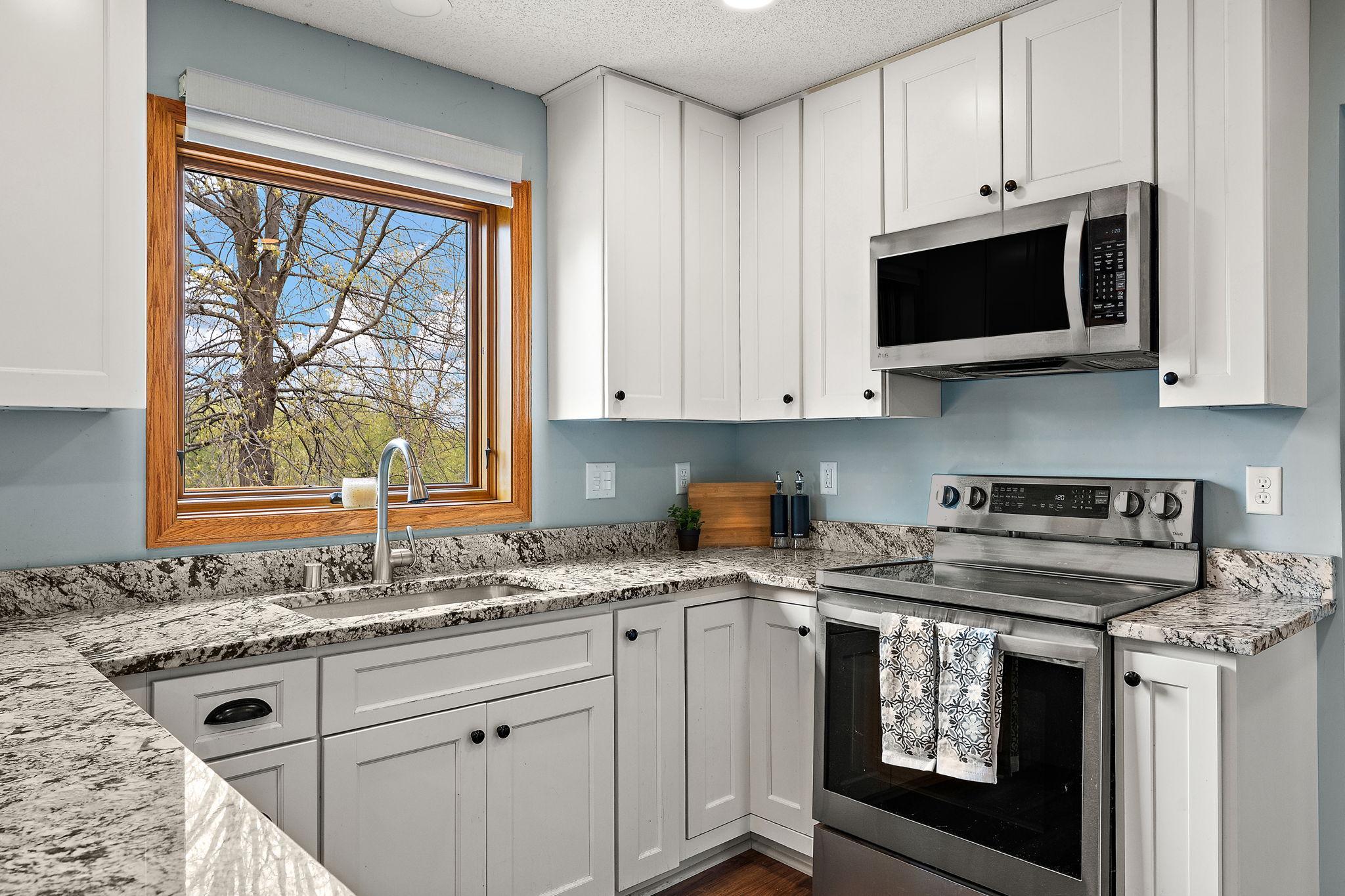 Gleaming countertops