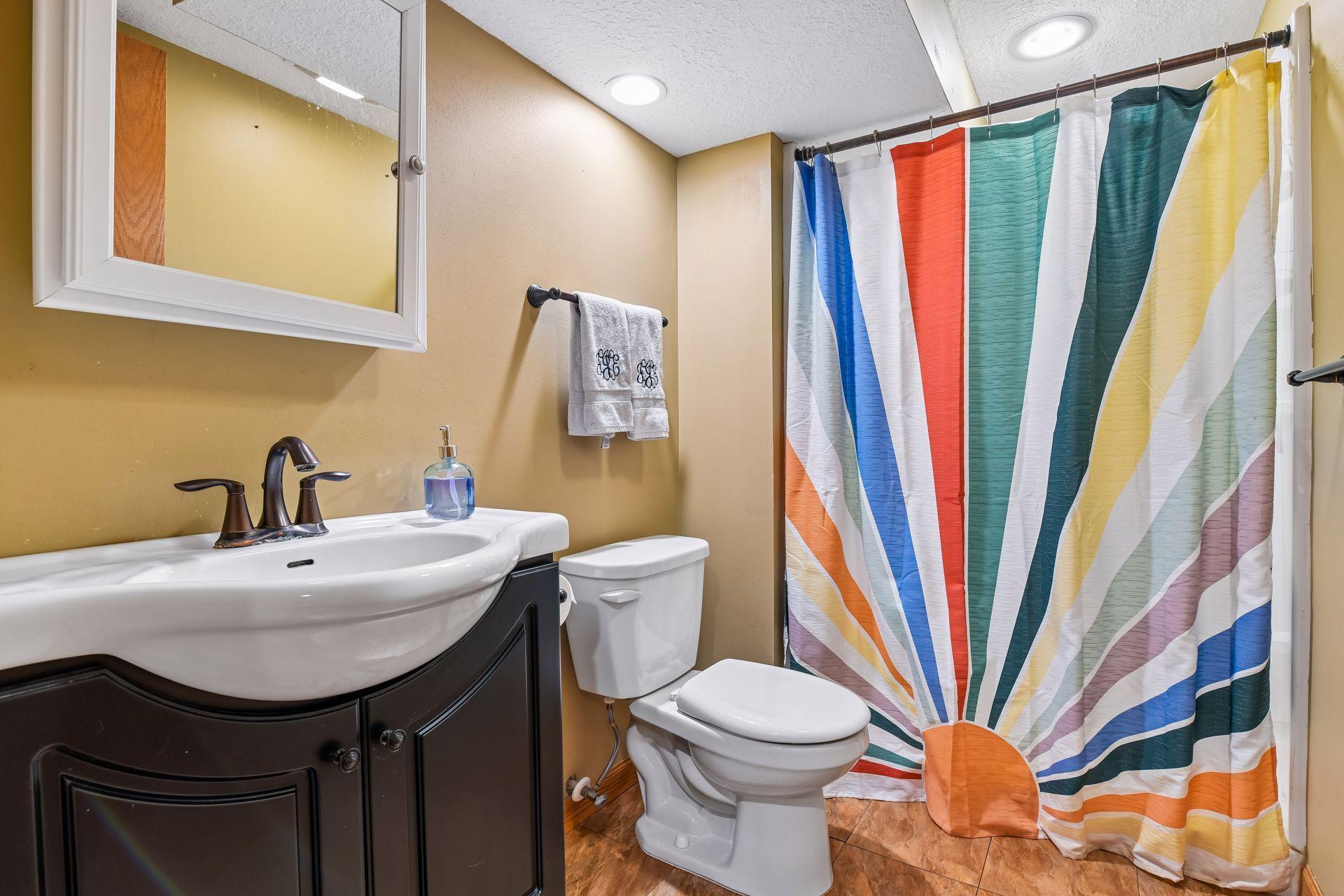 Lower level 3/4 bath