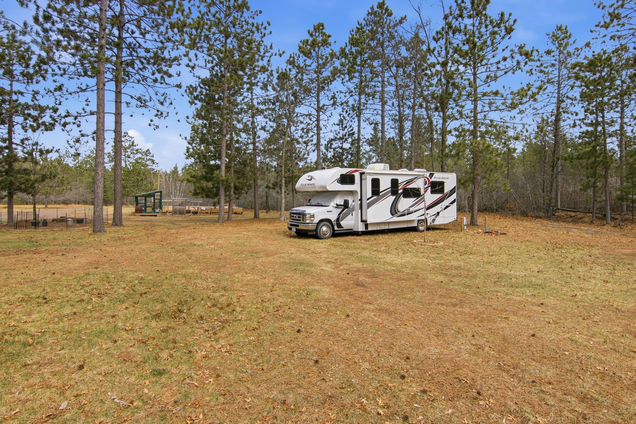 6 Camper site Hook-Ups, Camper not included ??