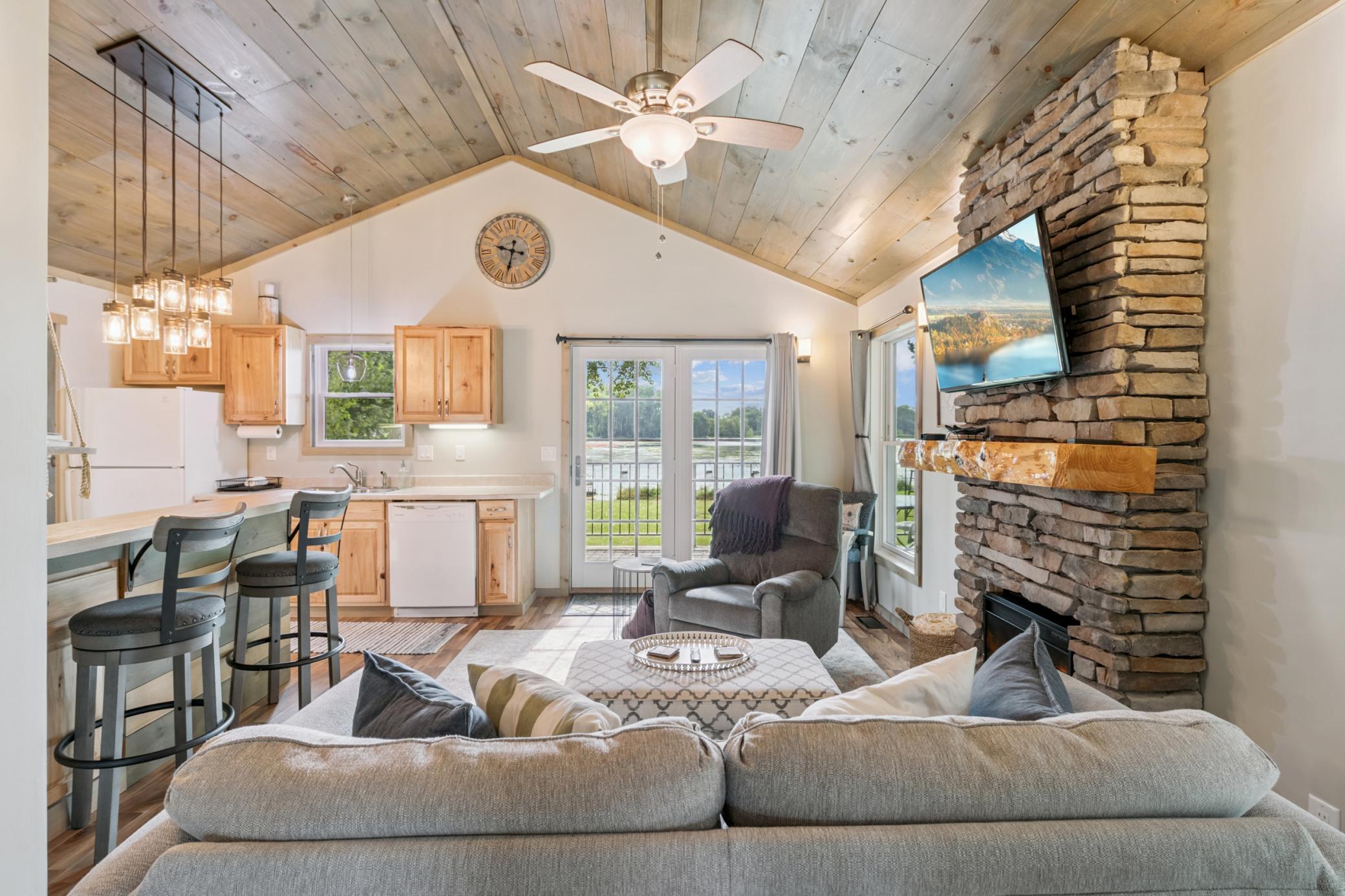 Light, bright interior